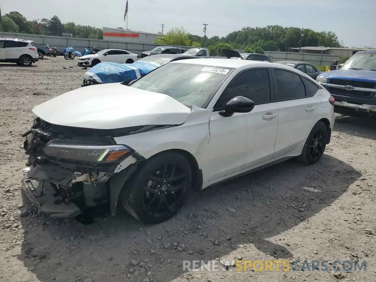 1 Photograph of a damaged car 19XFL2H82PE001787 HONDA CIVIC 2023