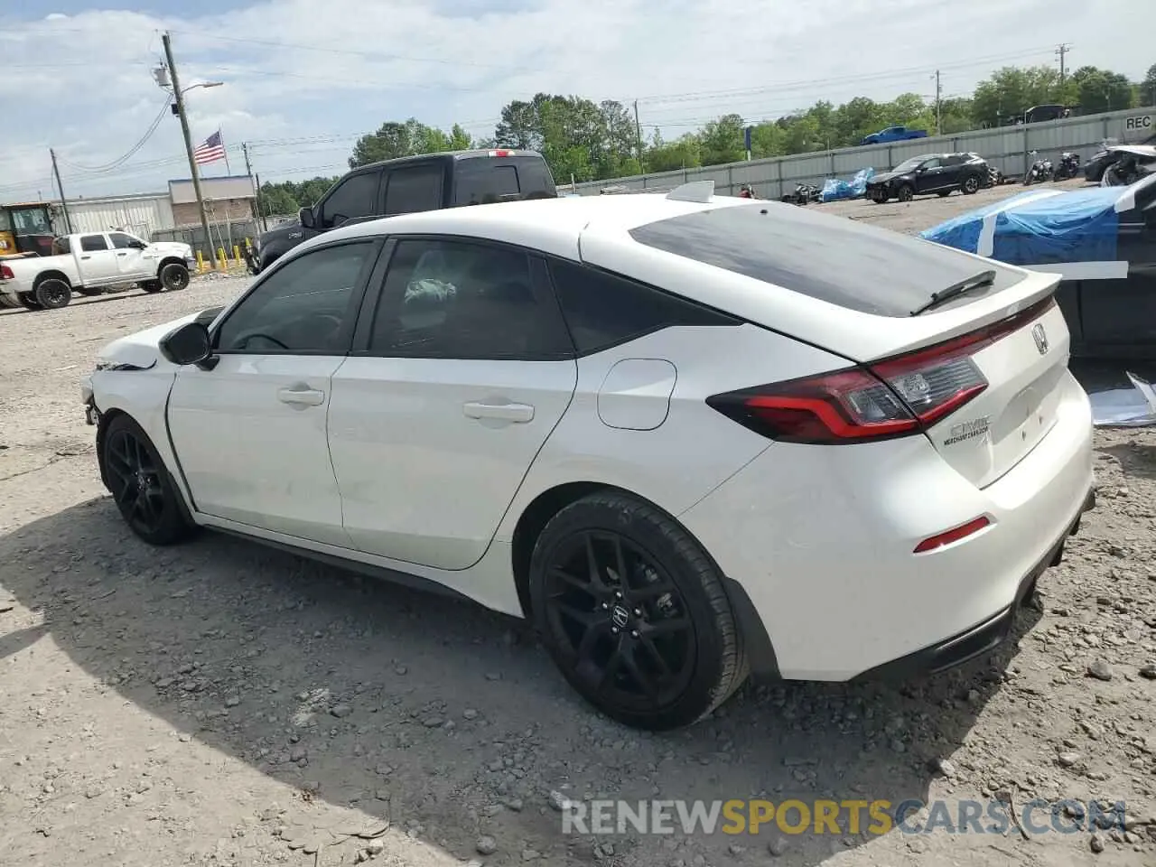 2 Photograph of a damaged car 19XFL2H82PE001787 HONDA CIVIC 2023