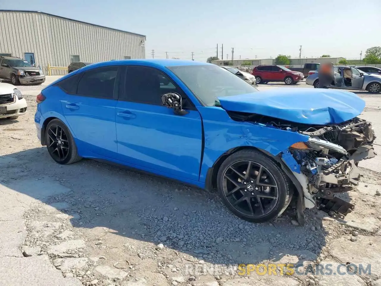 4 Photograph of a damaged car 19XFL2H82PE007704 HONDA CIVIC 2023