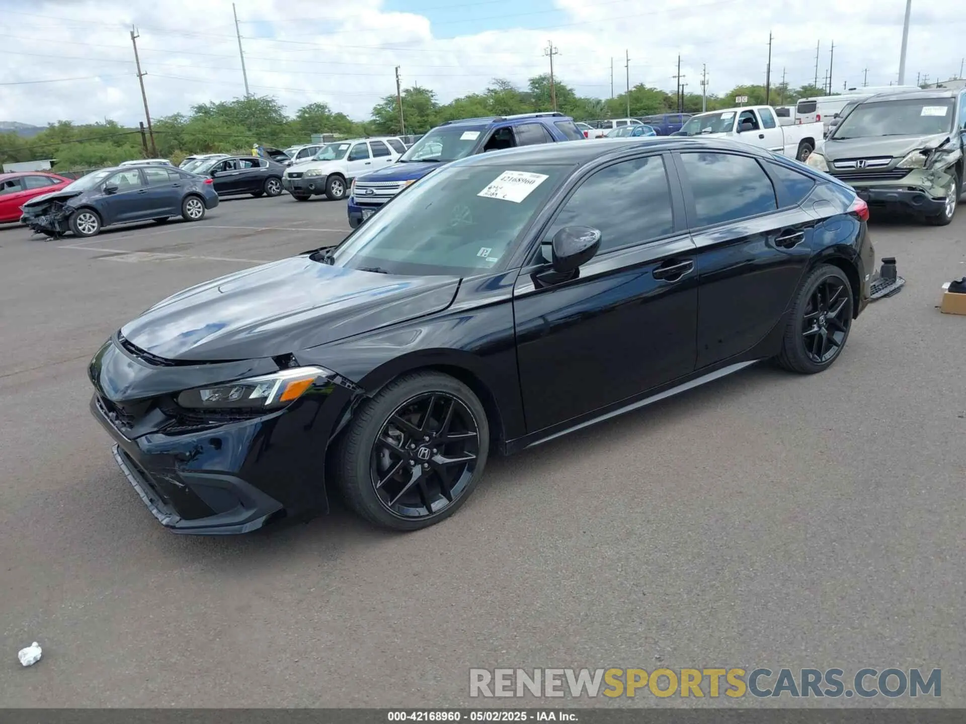 2 Photograph of a damaged car 19XFL2H82PE013258 HONDA CIVIC 2023