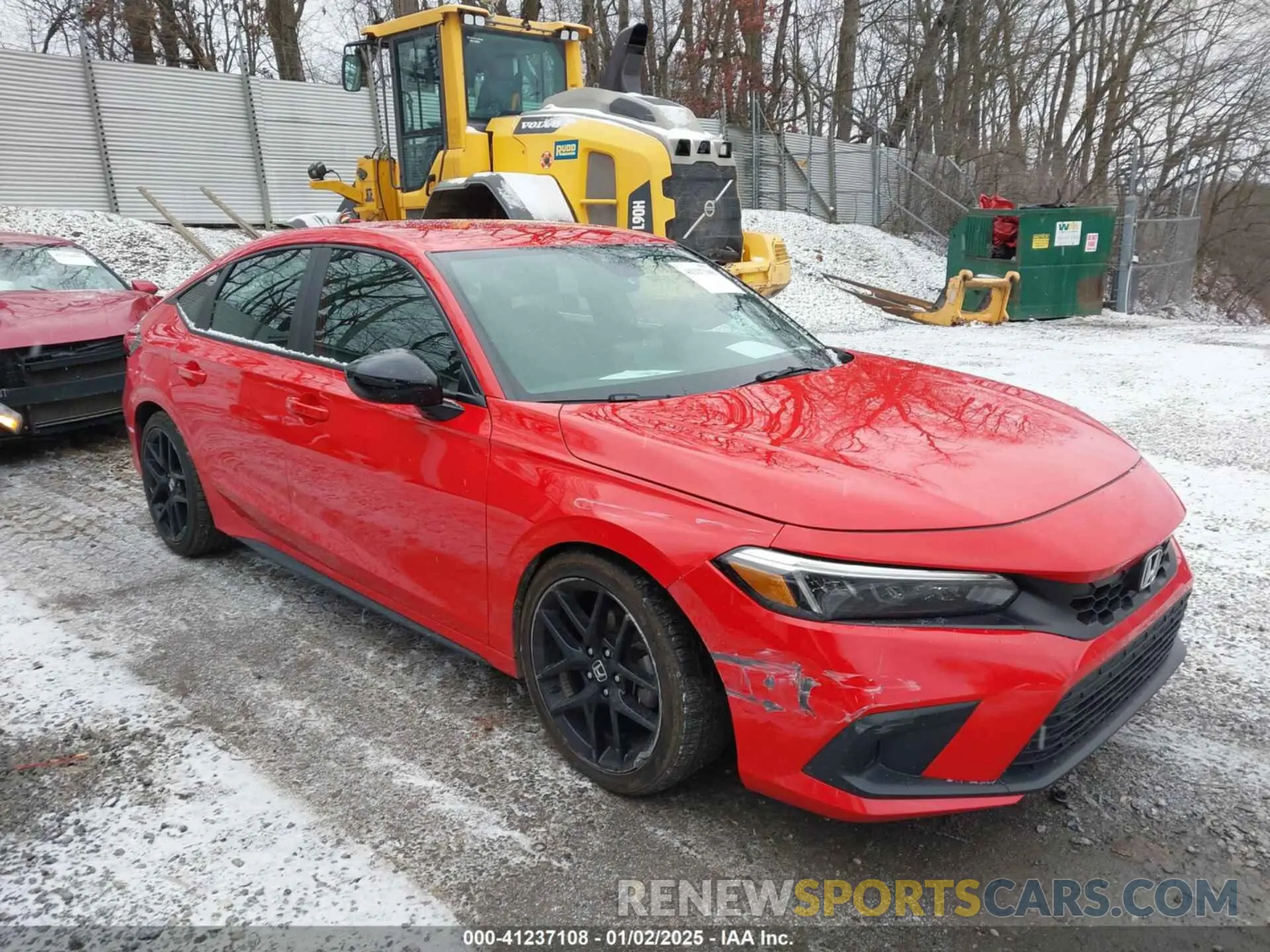 1 Photograph of a damaged car 19XFL2H82PE021411 HONDA CIVIC 2023