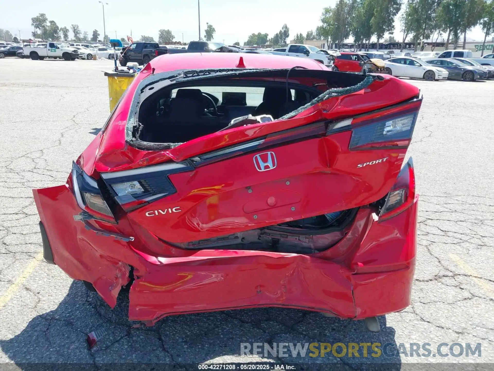 16 Photograph of a damaged car 19XFL2H83PE006691 HONDA CIVIC 2023