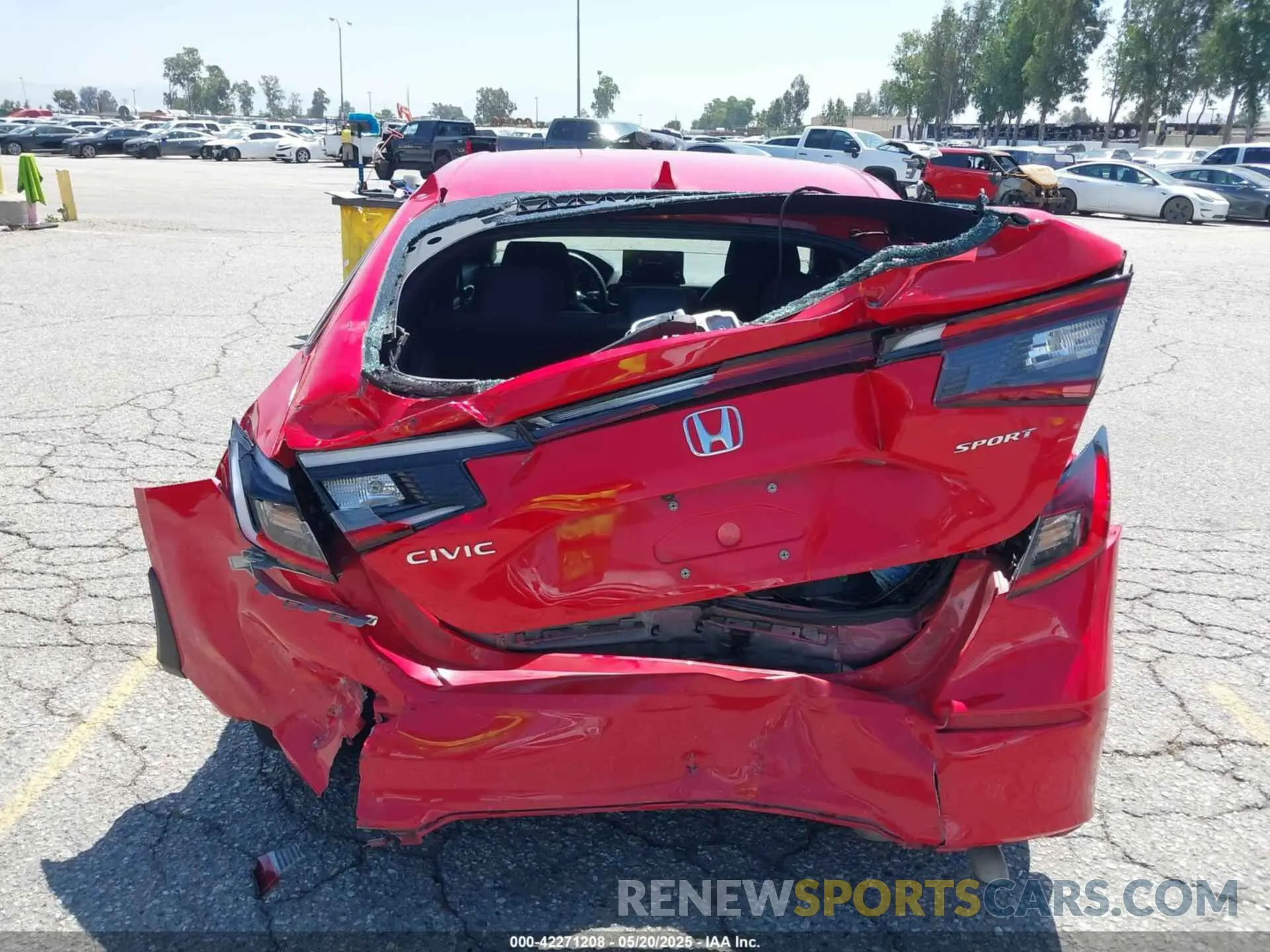 6 Photograph of a damaged car 19XFL2H83PE006691 HONDA CIVIC 2023