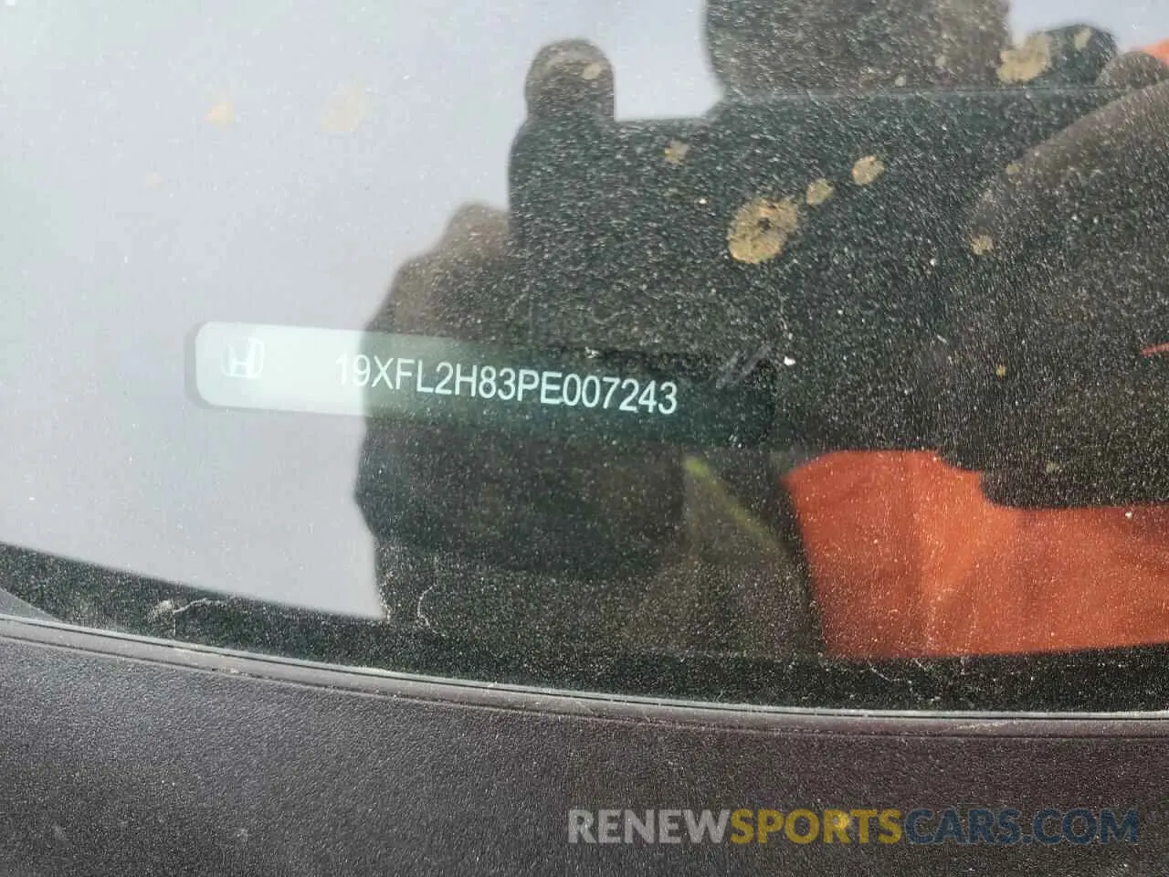 13 Photograph of a damaged car 19XFL2H83PE007243 HONDA CIVIC 2023