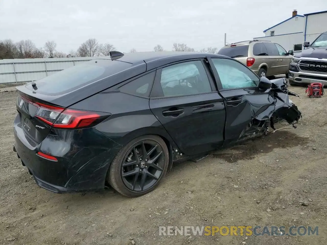 3 Photograph of a damaged car 19XFL2H83PE007243 HONDA CIVIC 2023