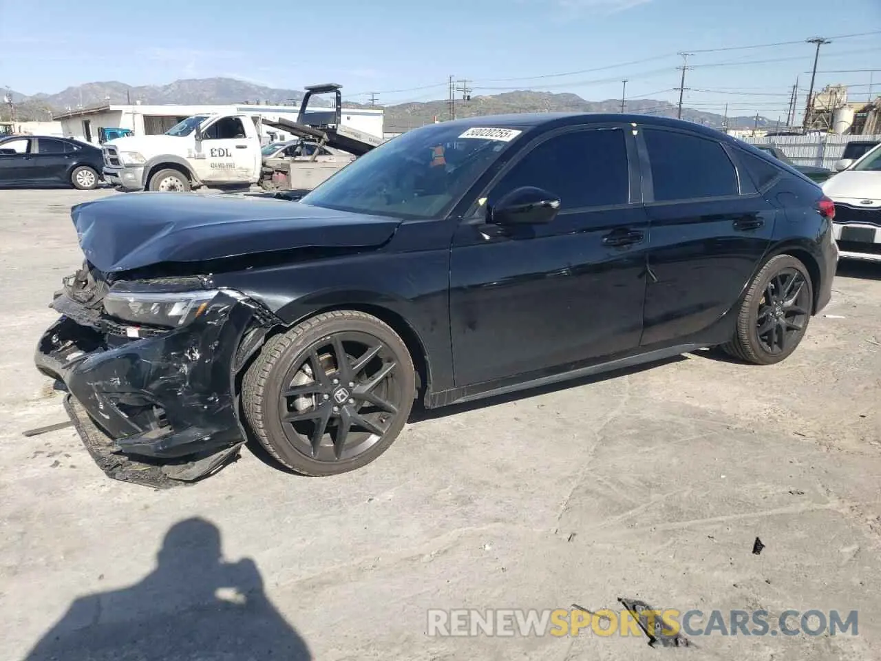 1 Photograph of a damaged car 19XFL2H83PE007386 HONDA CIVIC 2023