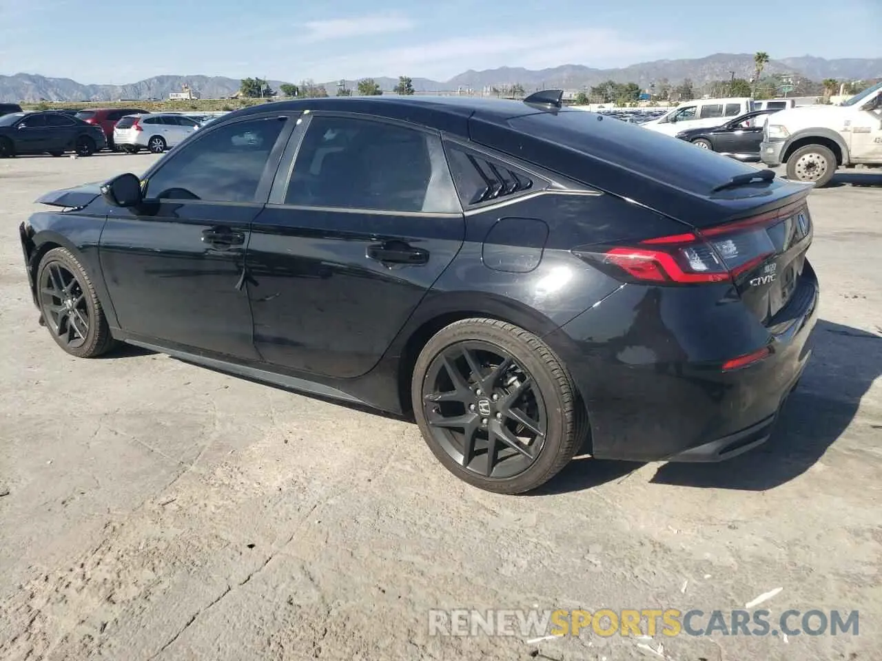 2 Photograph of a damaged car 19XFL2H83PE007386 HONDA CIVIC 2023