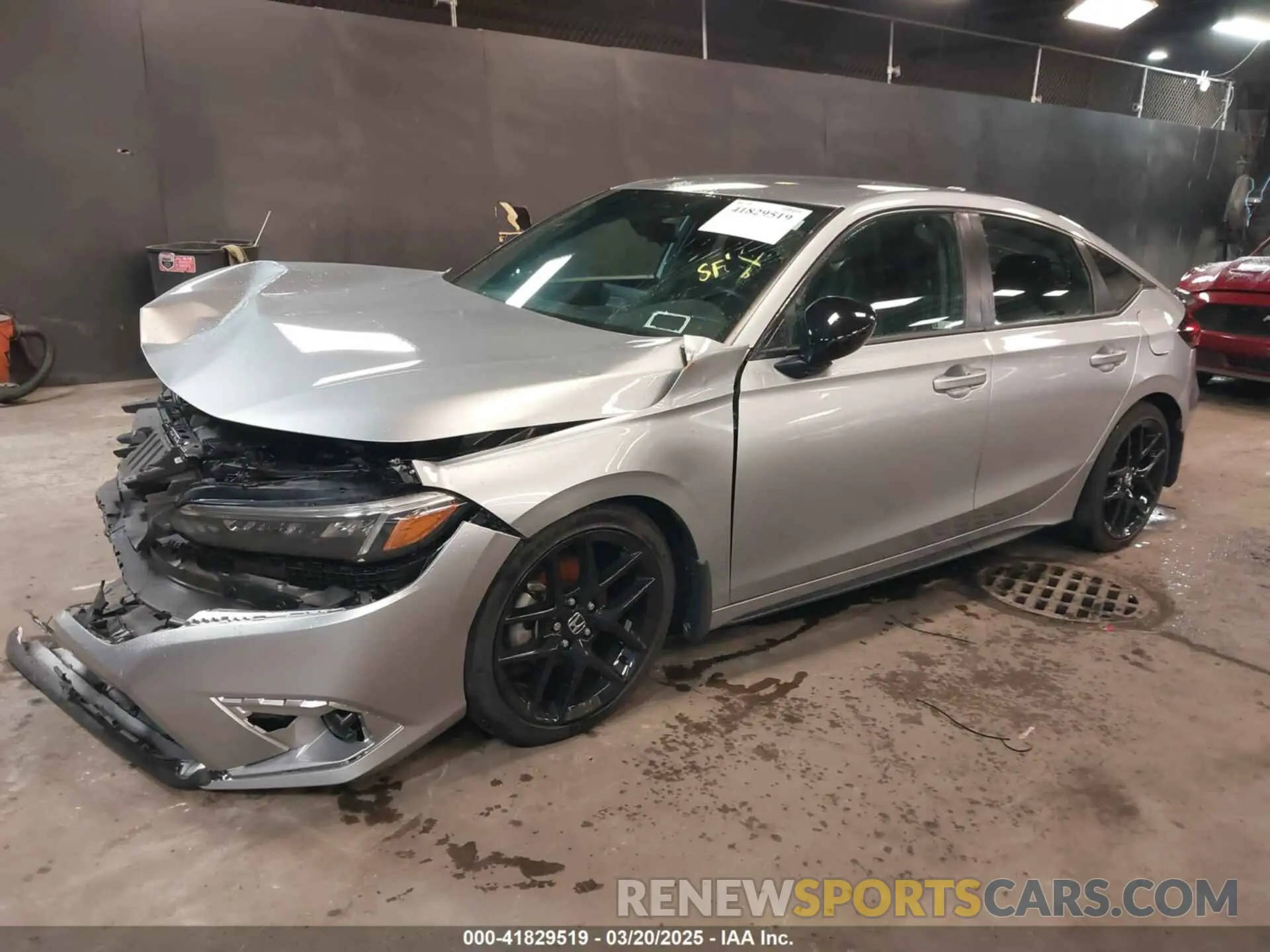 2 Photograph of a damaged car 19XFL2H83PE010062 HONDA CIVIC 2023