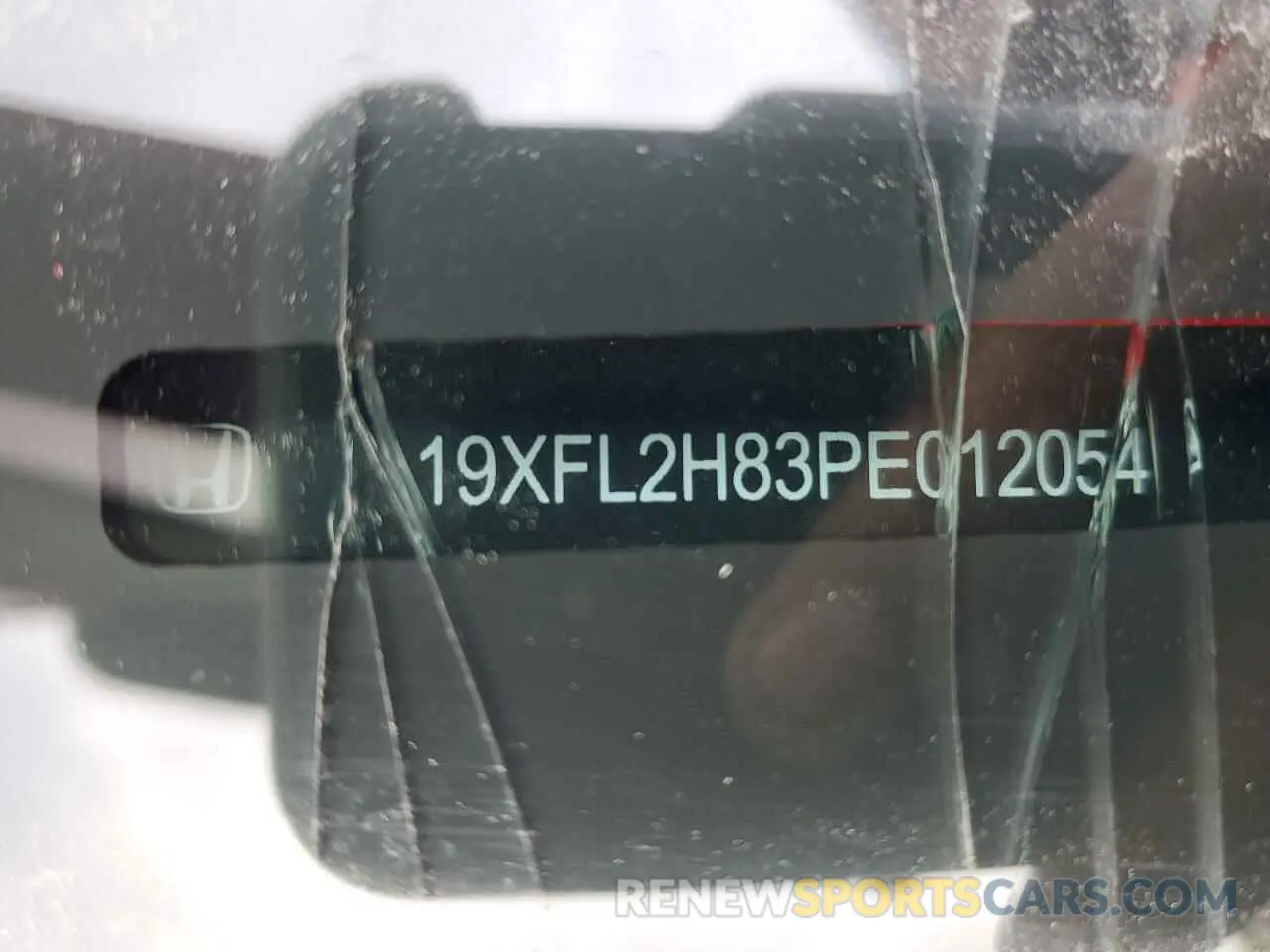 13 Photograph of a damaged car 19XFL2H83PE012054 HONDA CIVIC 2023