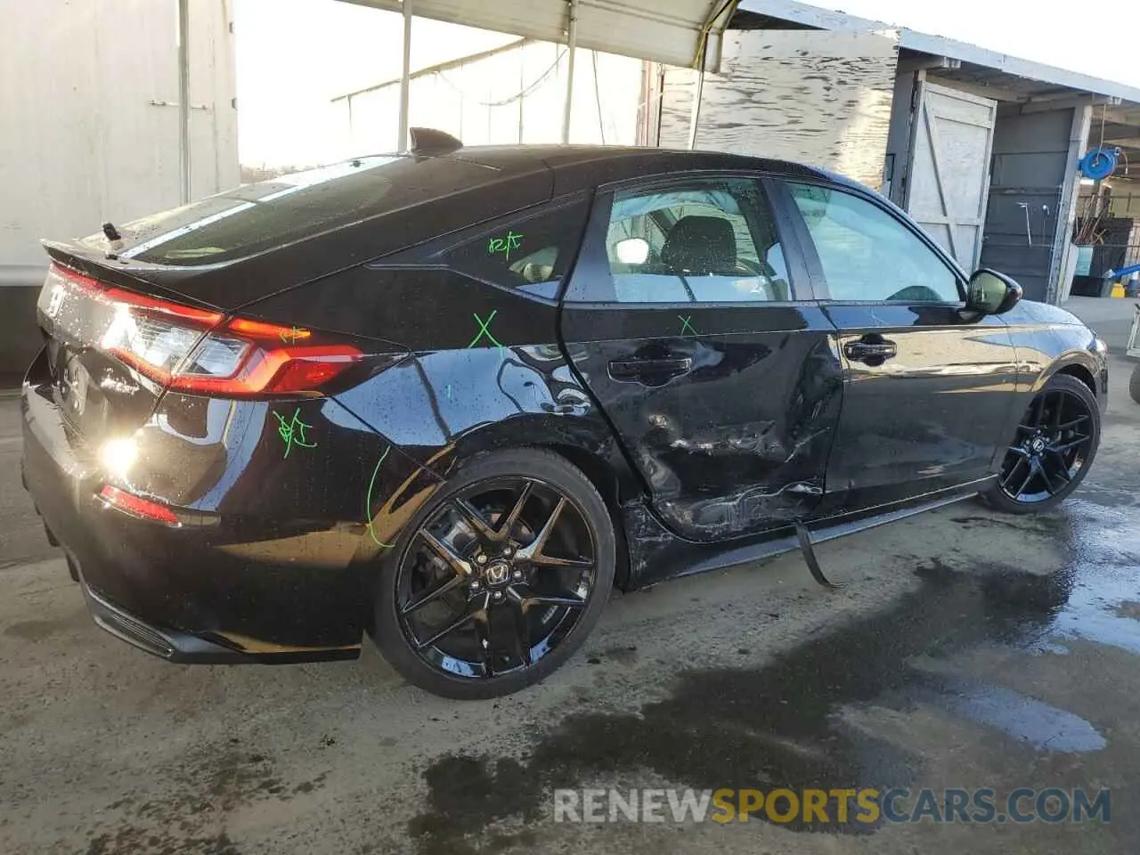 3 Photograph of a damaged car 19XFL2H83PE017948 HONDA CIVIC 2023