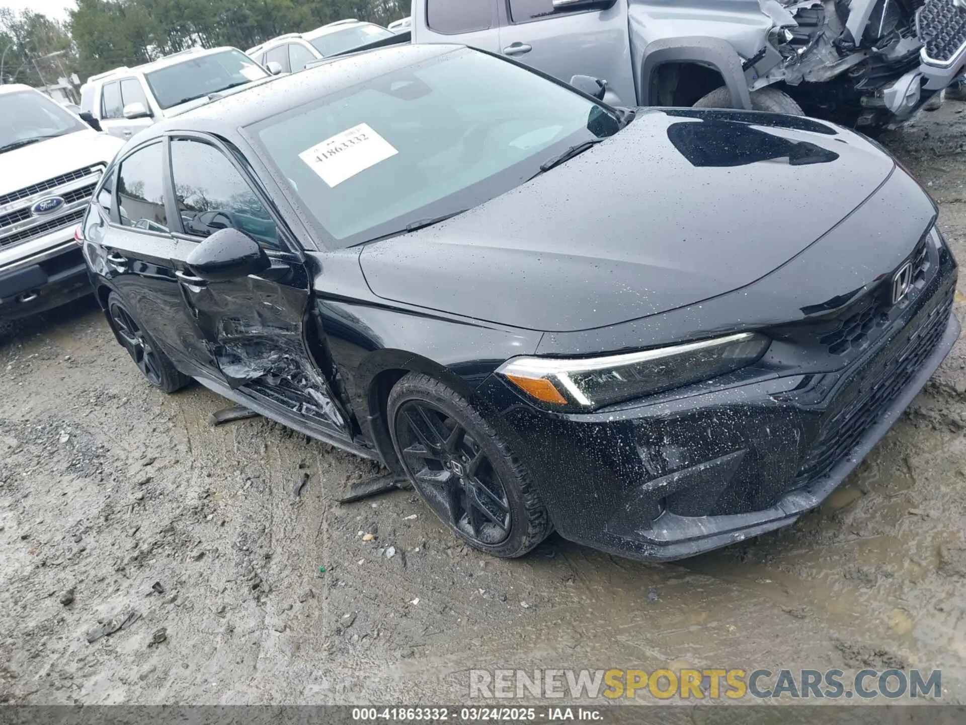 1 Photograph of a damaged car 19XFL2H83PE020753 HONDA CIVIC 2023