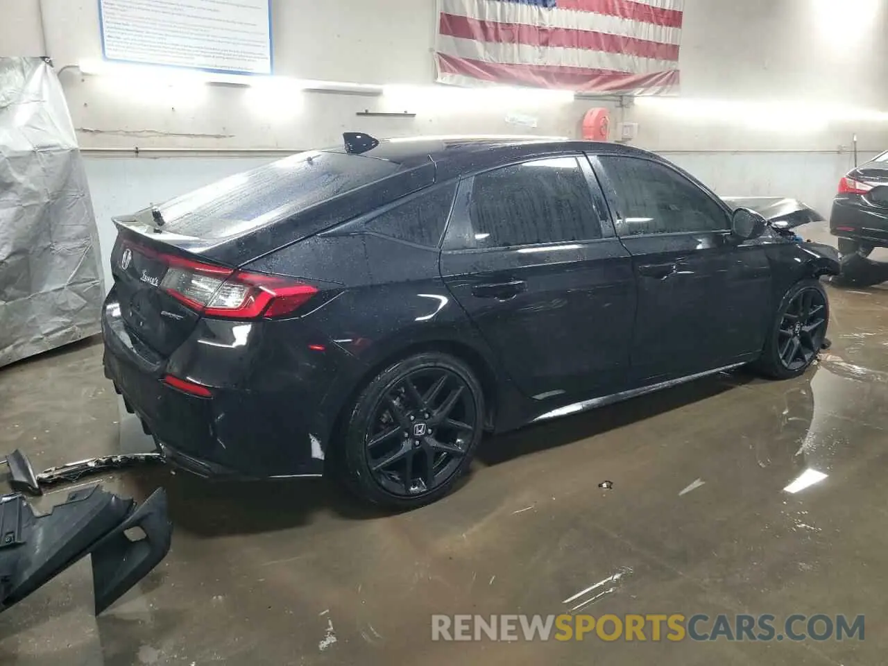 3 Photograph of a damaged car 19XFL2H84PE007185 HONDA CIVIC 2023