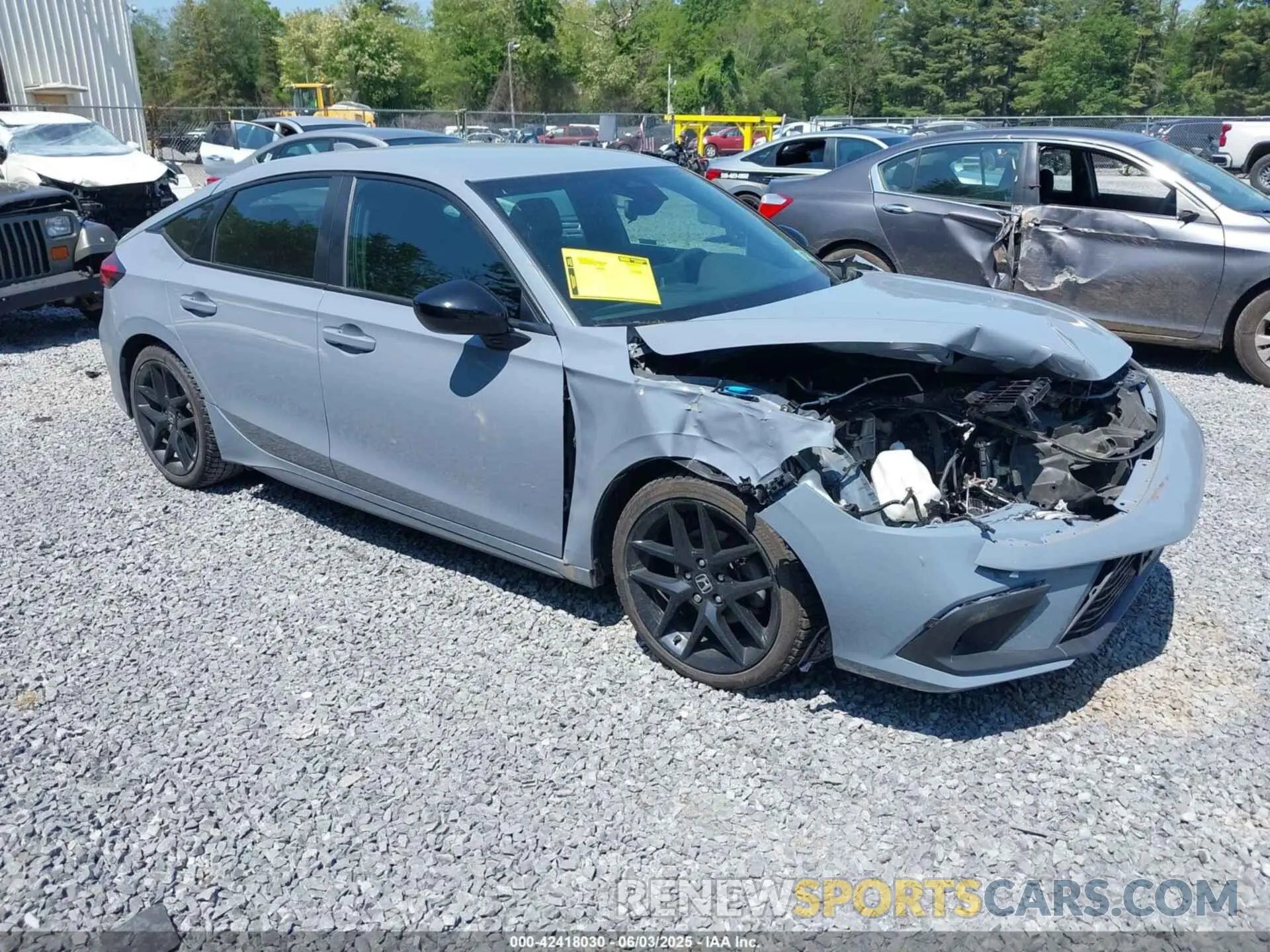 1 Photograph of a damaged car 19XFL2H84PE017876 HONDA CIVIC 2023