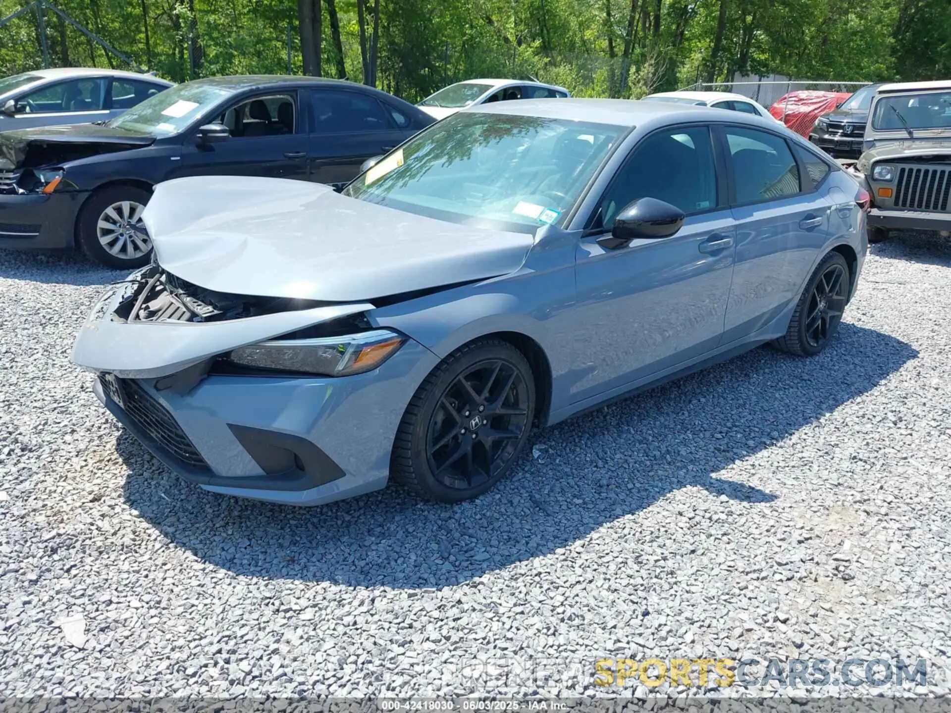 2 Photograph of a damaged car 19XFL2H84PE017876 HONDA CIVIC 2023