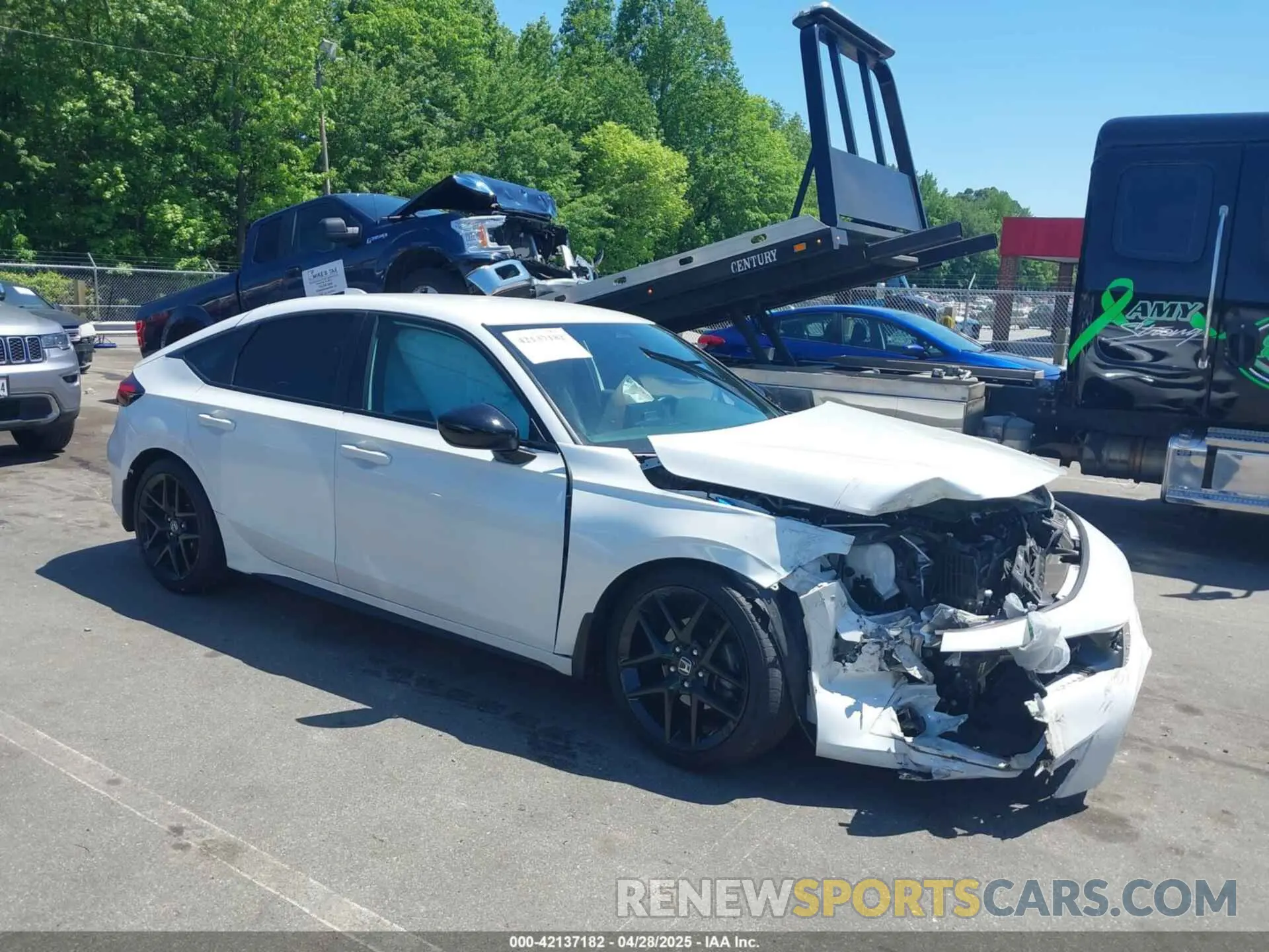 1 Photograph of a damaged car 19XFL2H84PE019966 HONDA CIVIC 2023