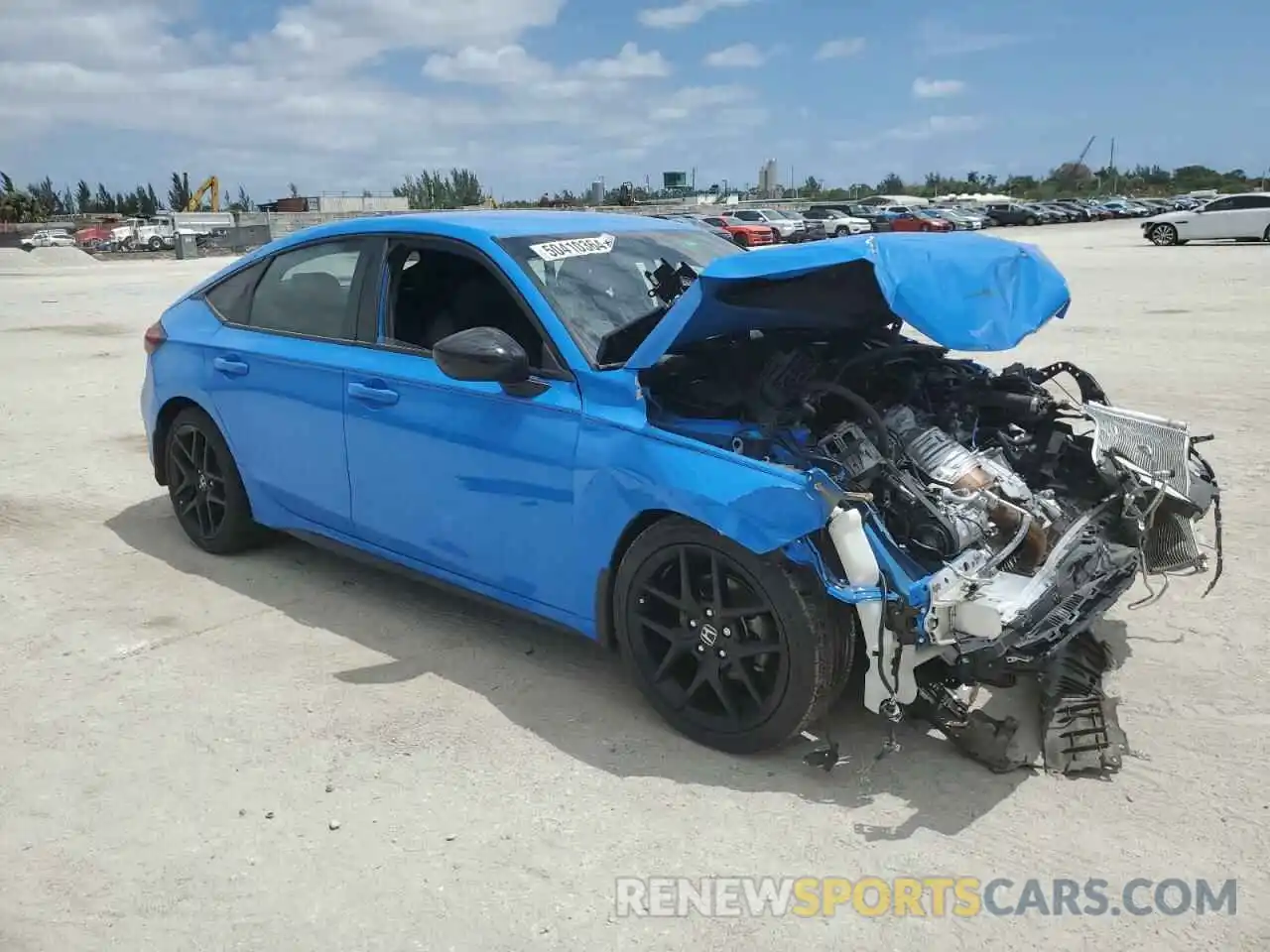 4 Photograph of a damaged car 19XFL2H86PE010136 HONDA CIVIC 2023