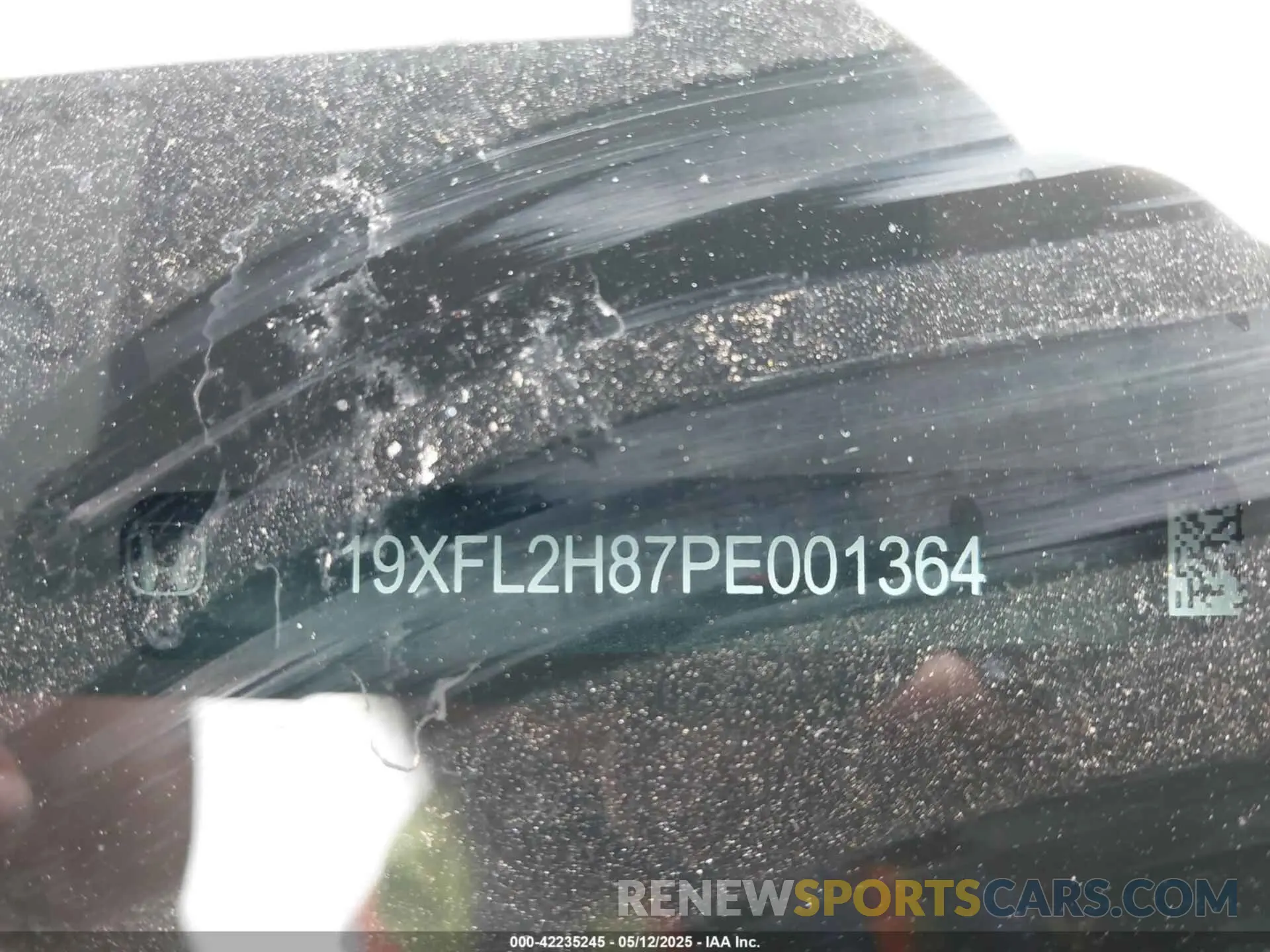 9 Photograph of a damaged car 19XFL2H87PE001364 HONDA CIVIC 2023