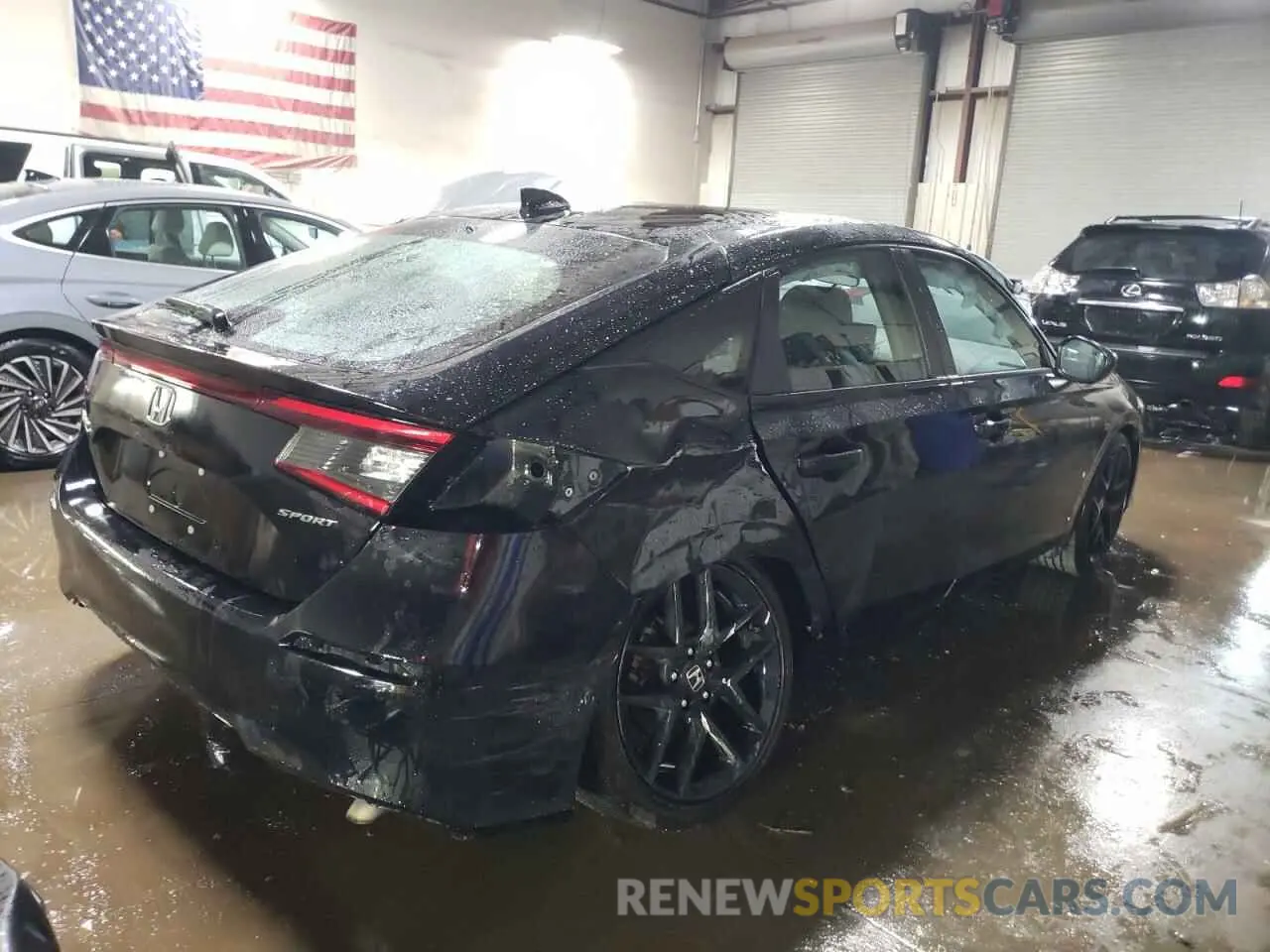 3 Photograph of a damaged car 19XFL2H87PE004085 HONDA CIVIC 2023