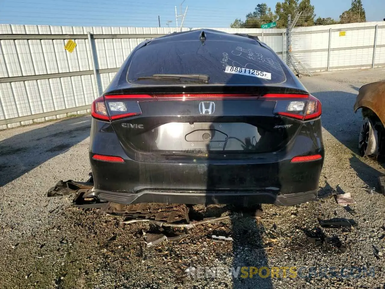 6 Photograph of a damaged car 19XFL2H87PE007245 HONDA CIVIC 2023