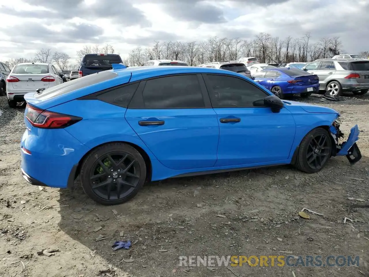 3 Photograph of a damaged car 19XFL2H88PE011904 HONDA CIVIC 2023
