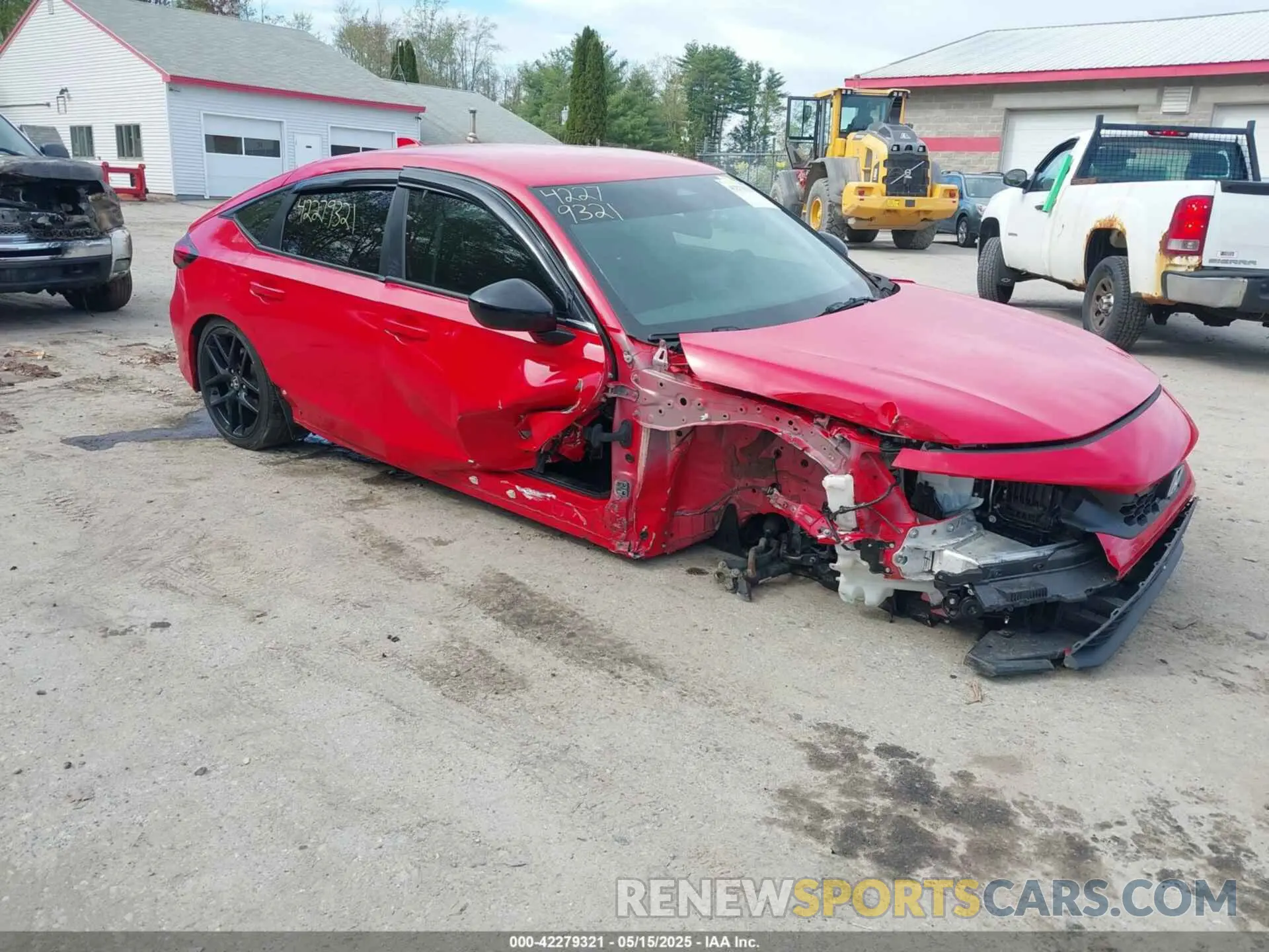 1 Photograph of a damaged car 19XFL2H88PE021378 HONDA CIVIC 2023