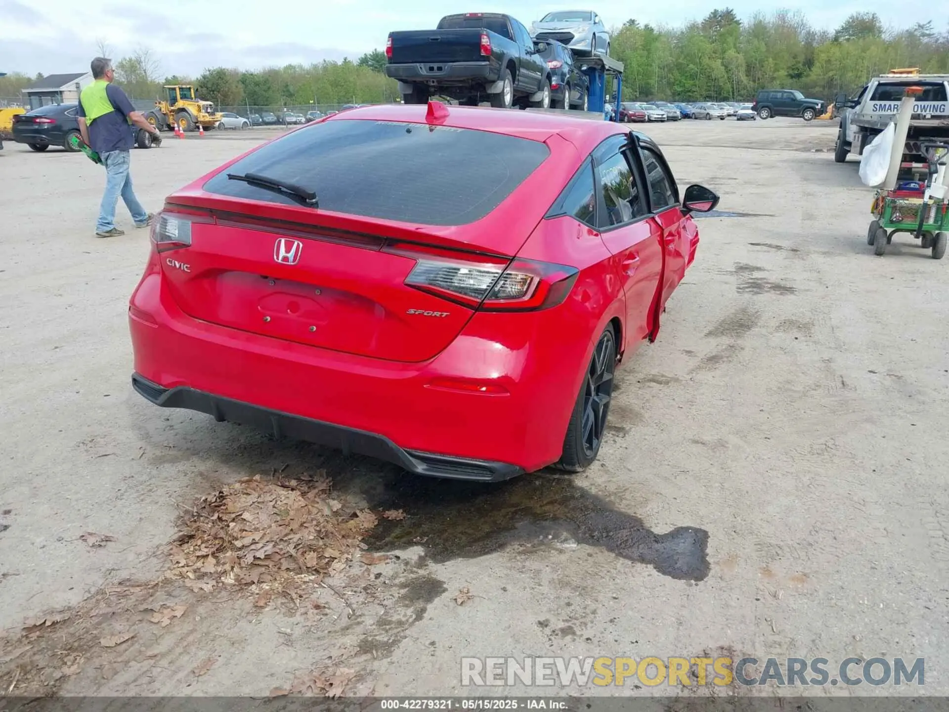 4 Photograph of a damaged car 19XFL2H88PE021378 HONDA CIVIC 2023