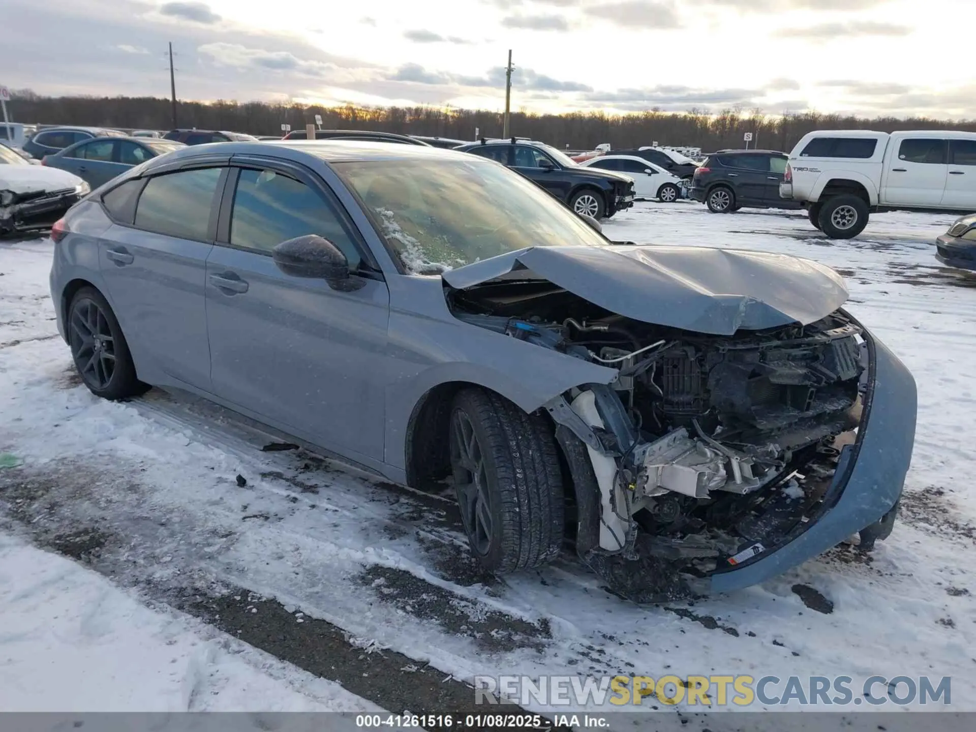 1 Photograph of a damaged car 19XFL2H89PE007781 HONDA CIVIC 2023