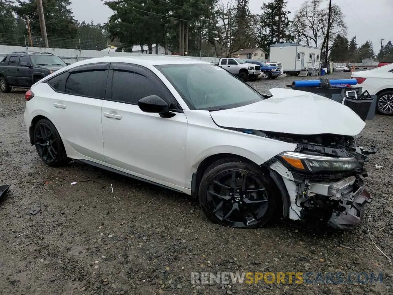4 Photograph of a damaged car 19XFL2H89PE008395 HONDA CIVIC 2023