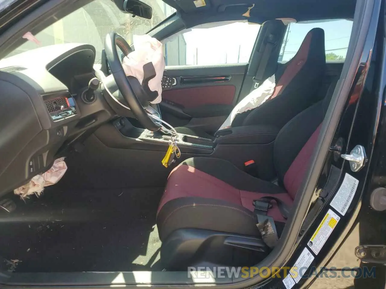 7 Photograph of a damaged car 2HGFE1E59PH470766 HONDA CIVIC 2023