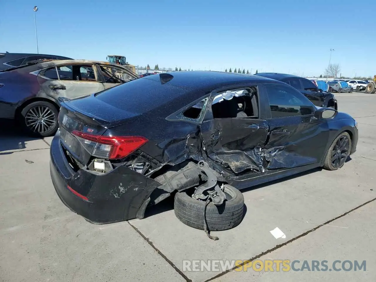 3 Photograph of a damaged car 2HGFE1E59PH476177 HONDA CIVIC 2023
