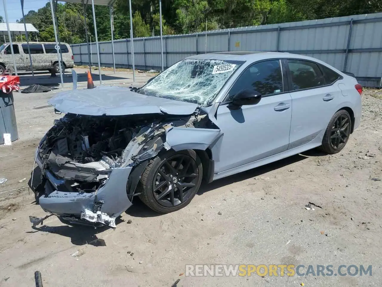 1 Photograph of a damaged car 2HGFE1E5XPH475152 HONDA CIVIC 2023