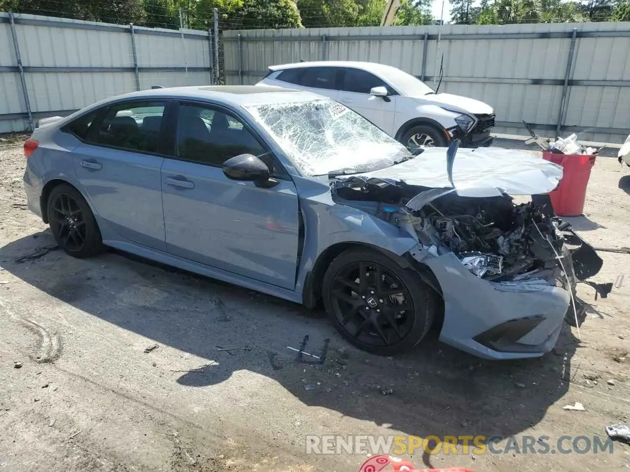 4 Photograph of a damaged car 2HGFE1E5XPH475152 HONDA CIVIC 2023