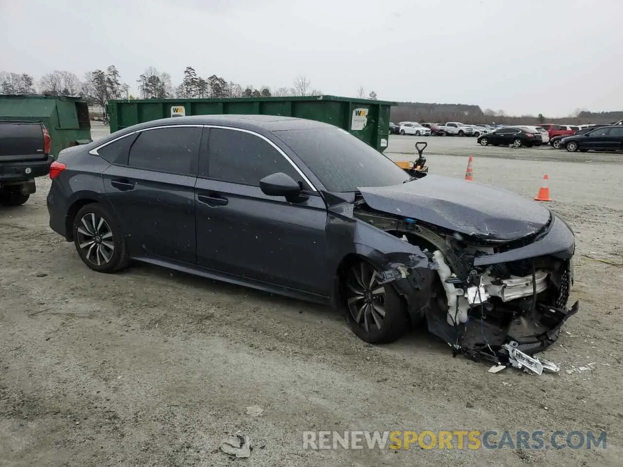 4 Photograph of a damaged car 2HGFE1F70PH306337 HONDA CIVIC 2023