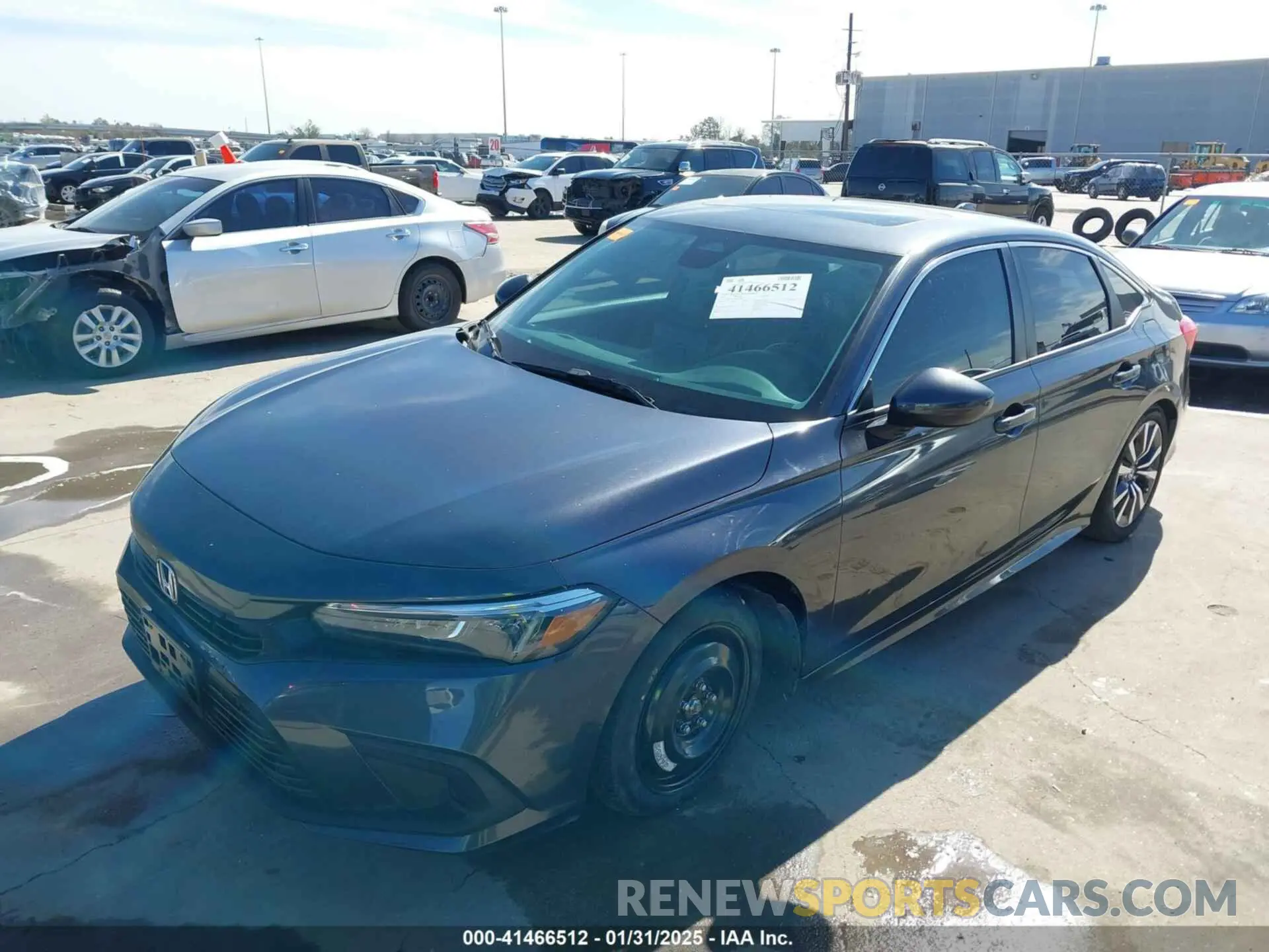 2 Photograph of a damaged car 2HGFE1F71PH301566 HONDA CIVIC 2023