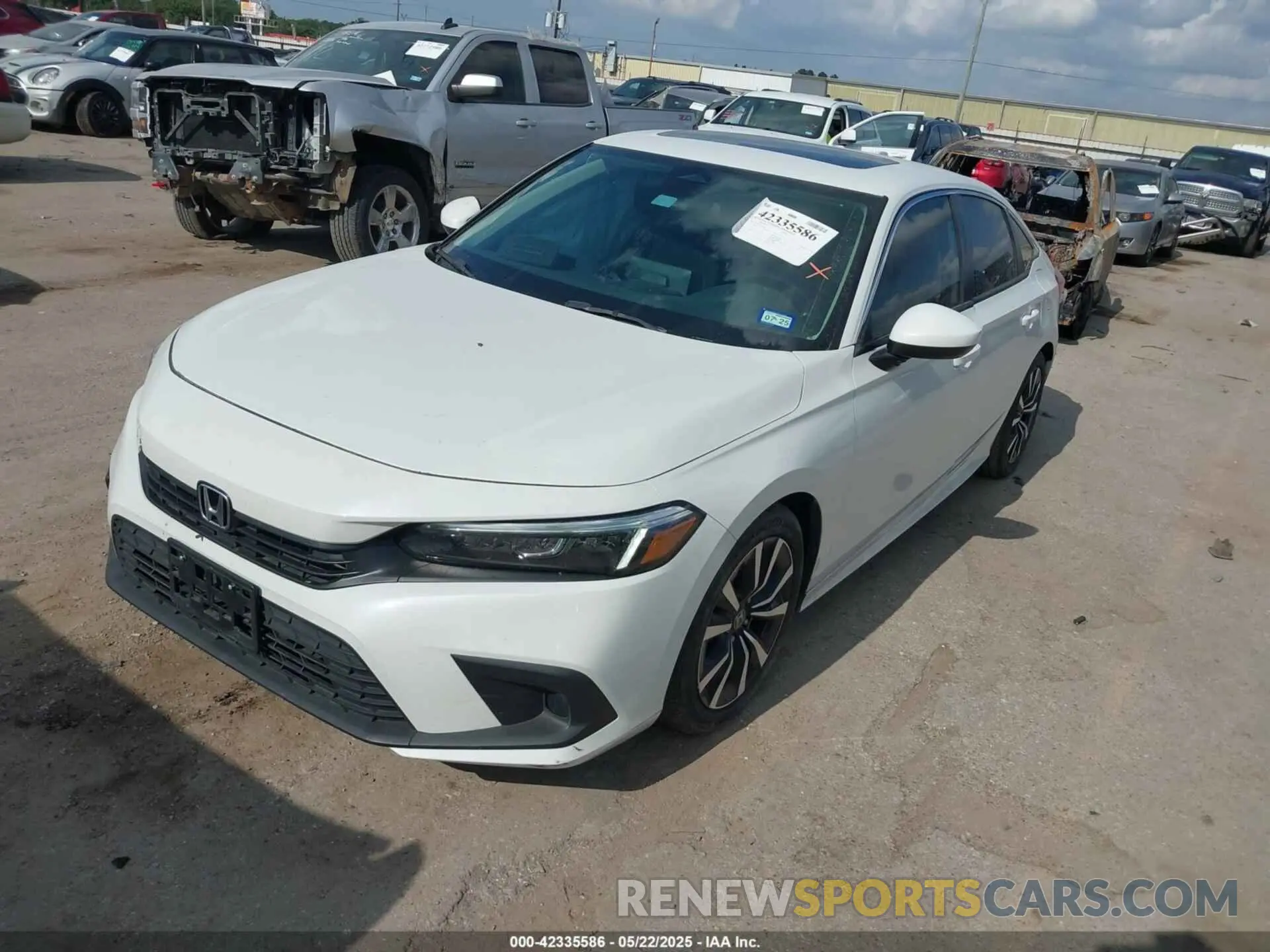 2 Photograph of a damaged car 2HGFE1F71PH321400 HONDA CIVIC 2023