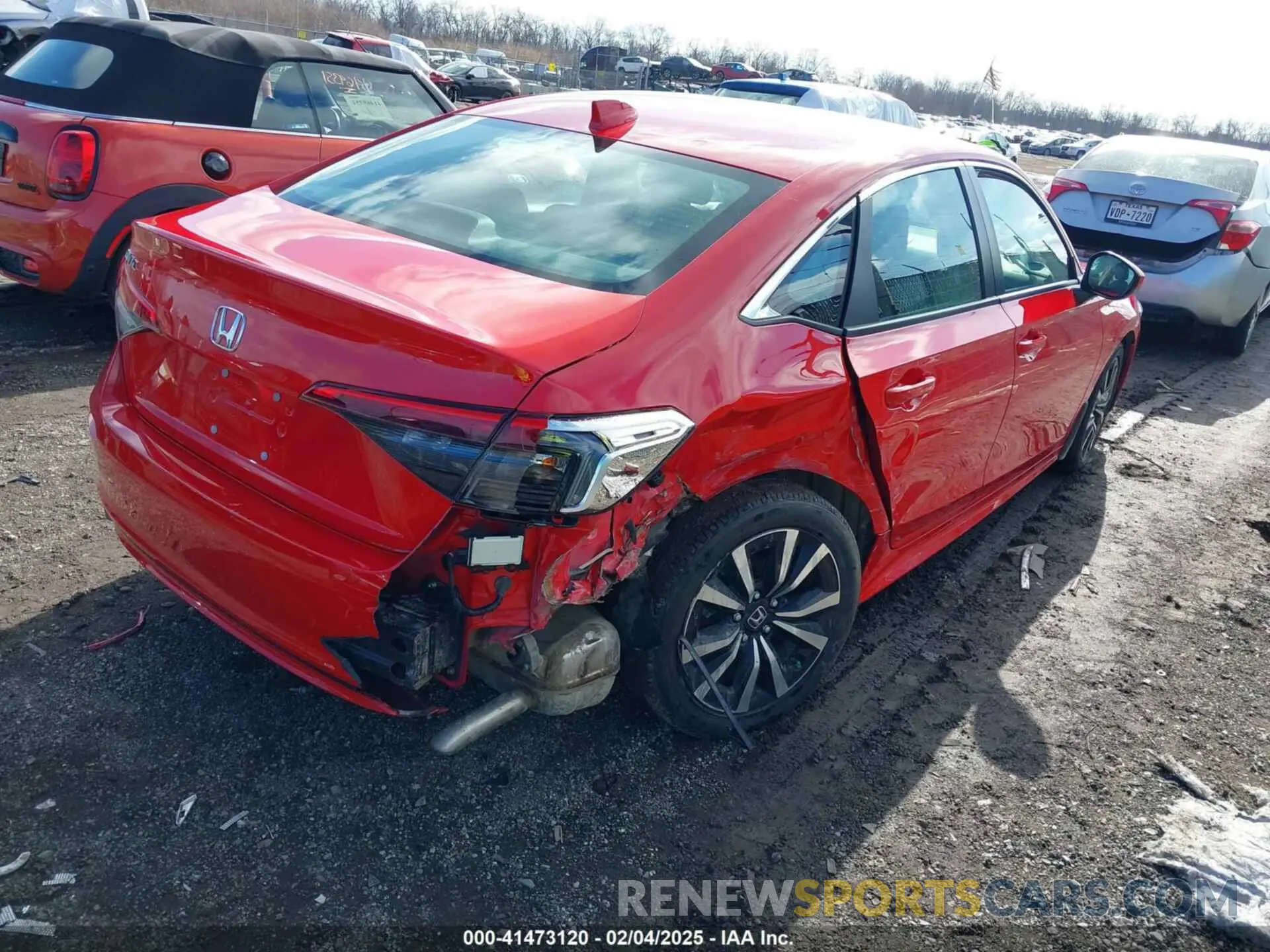 6 Photograph of a damaged car 2HGFE1F71PH322143 HONDA CIVIC 2023