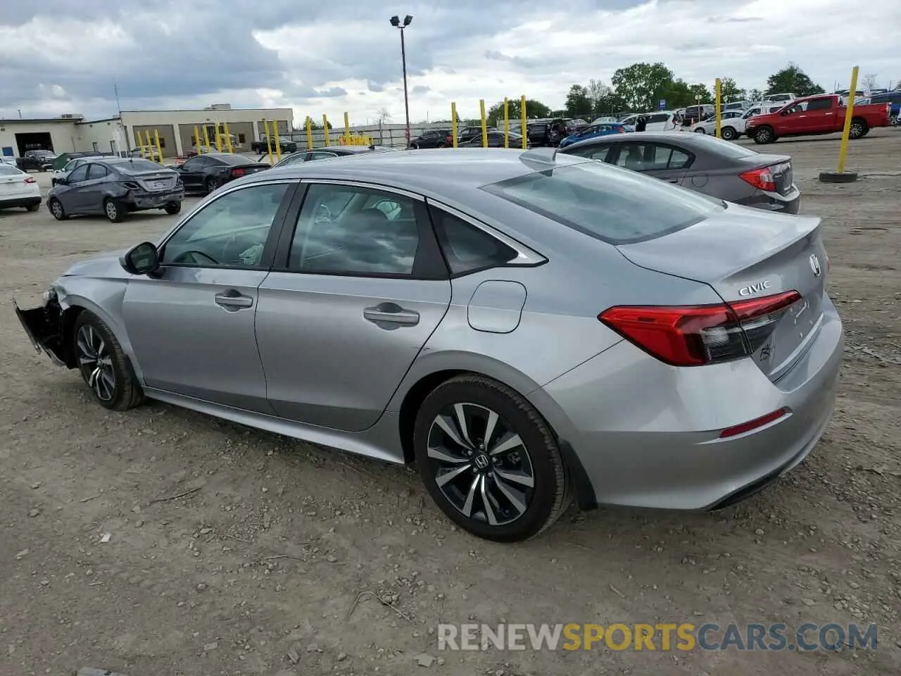2 Photograph of a damaged car 2HGFE1F71PH324829 HONDA CIVIC 2023