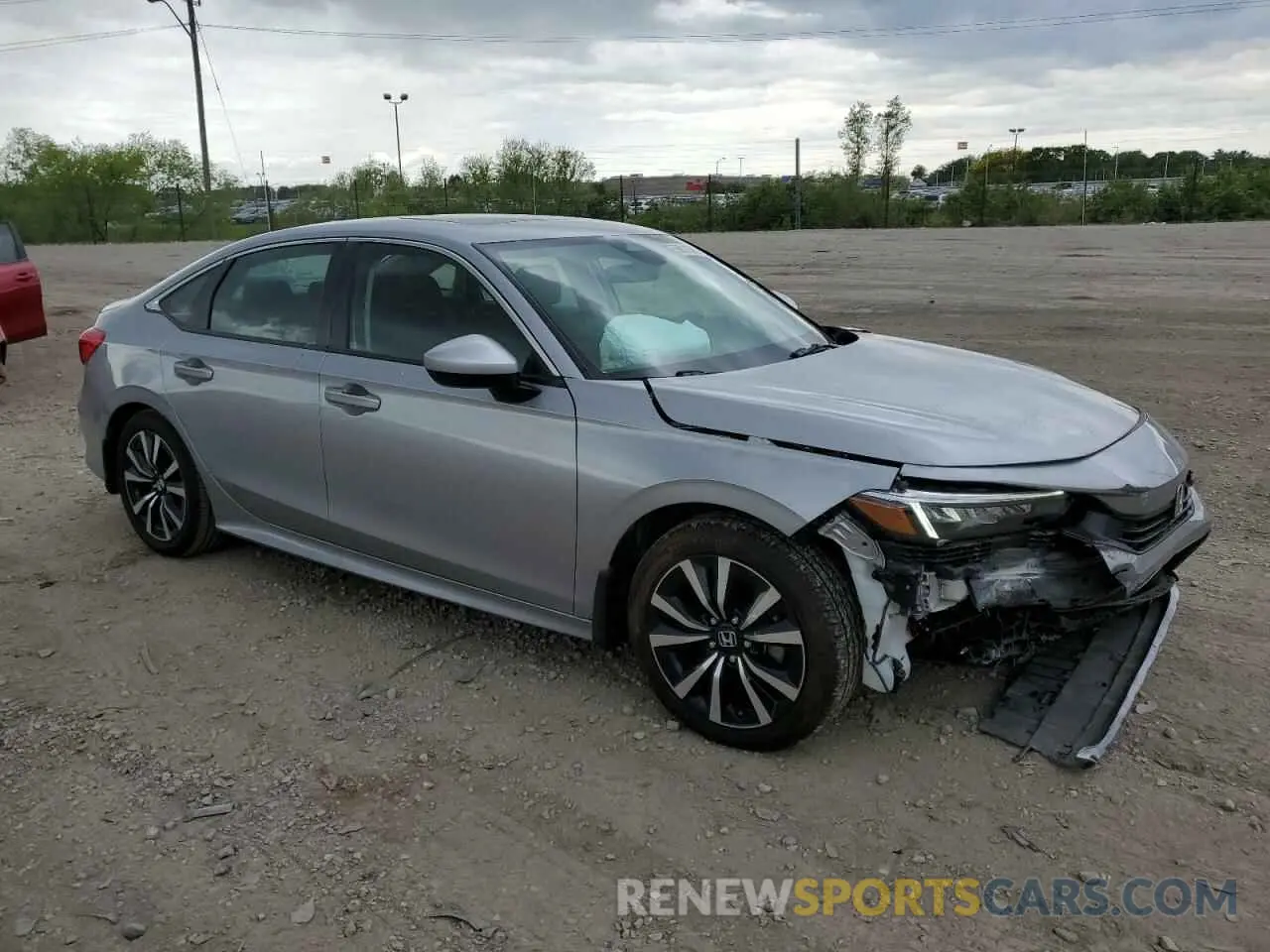 4 Photograph of a damaged car 2HGFE1F71PH324829 HONDA CIVIC 2023