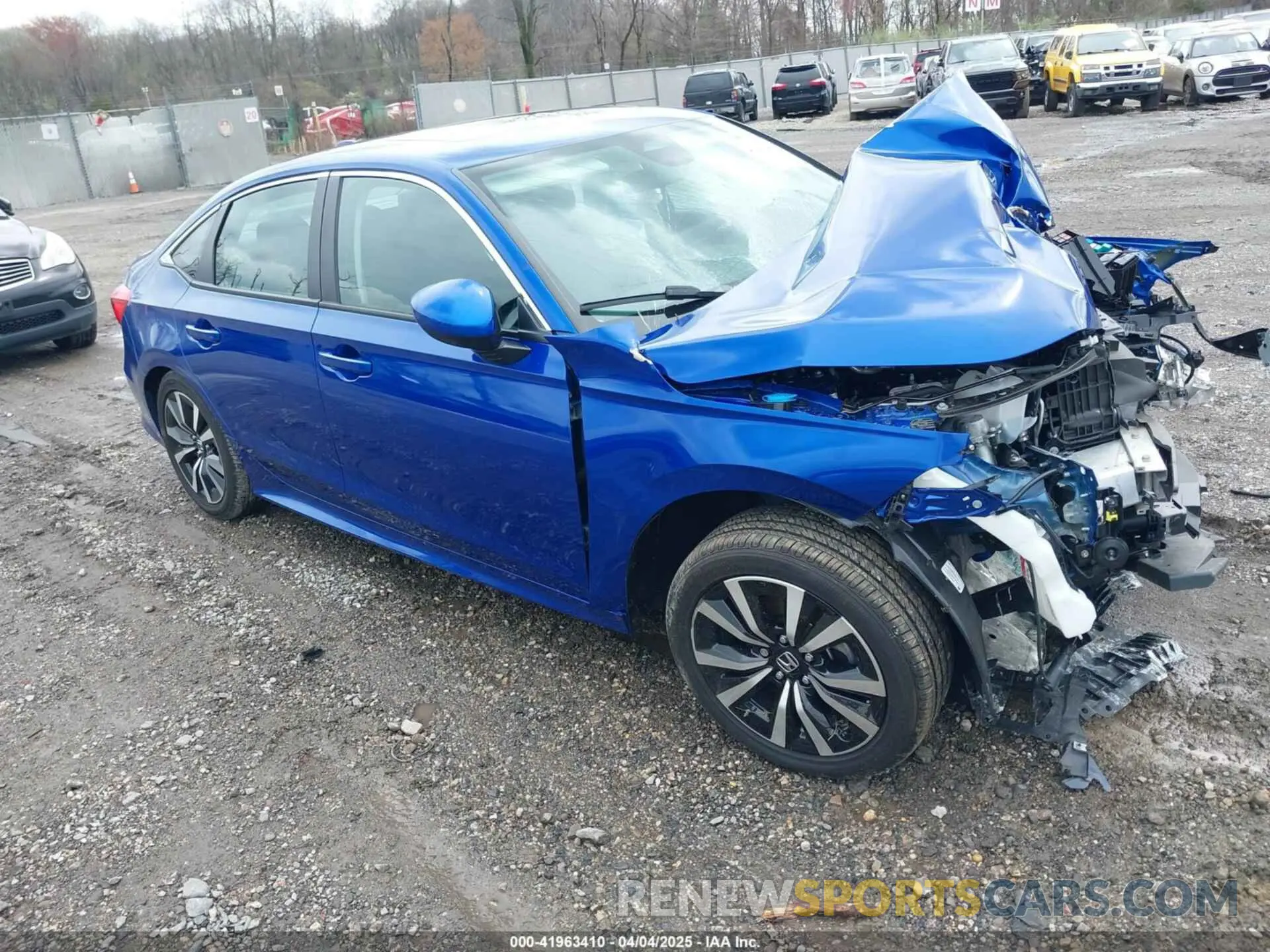 1 Photograph of a damaged car 2HGFE1F72PH302001 HONDA CIVIC 2023