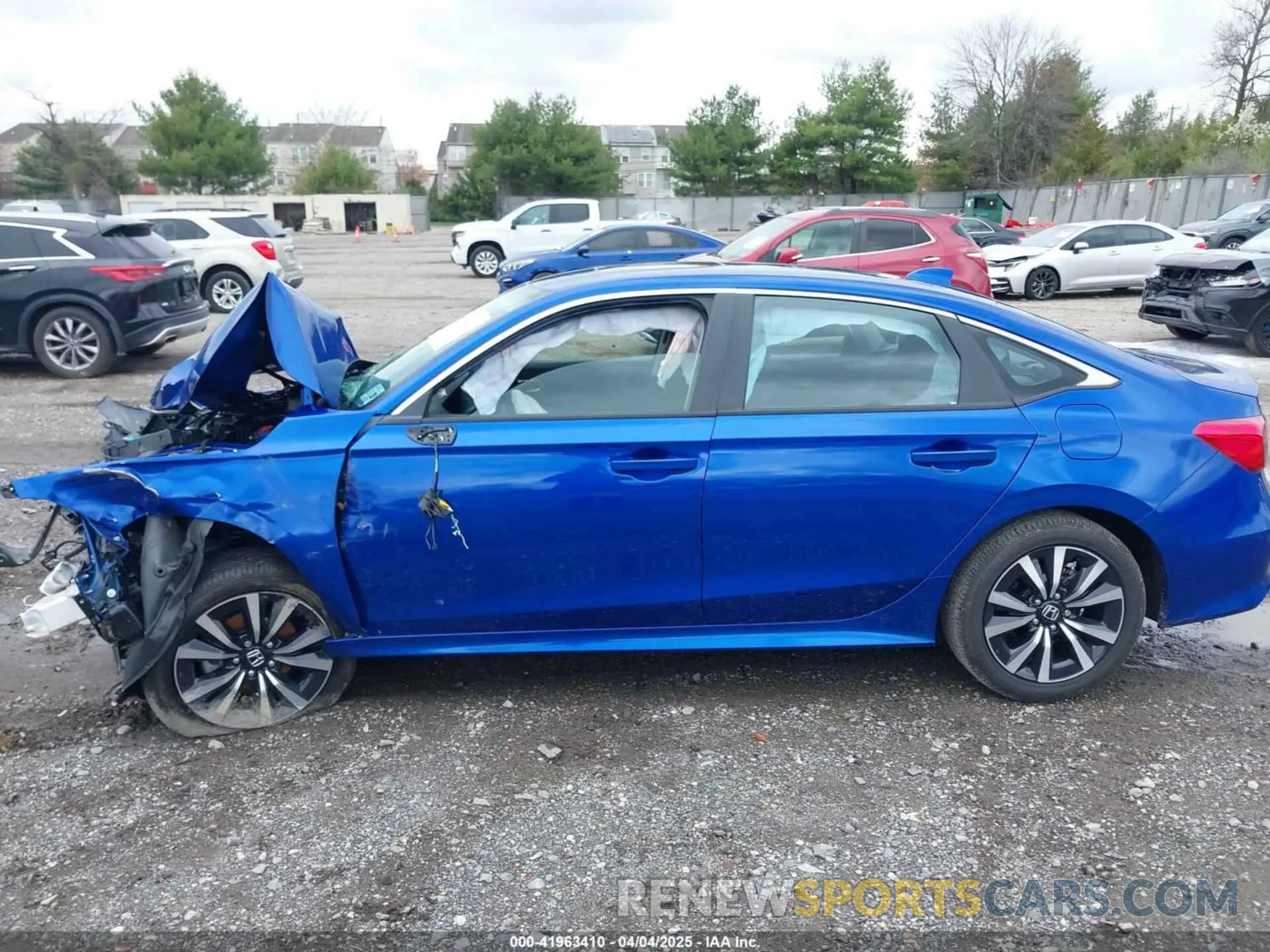 14 Photograph of a damaged car 2HGFE1F72PH302001 HONDA CIVIC 2023