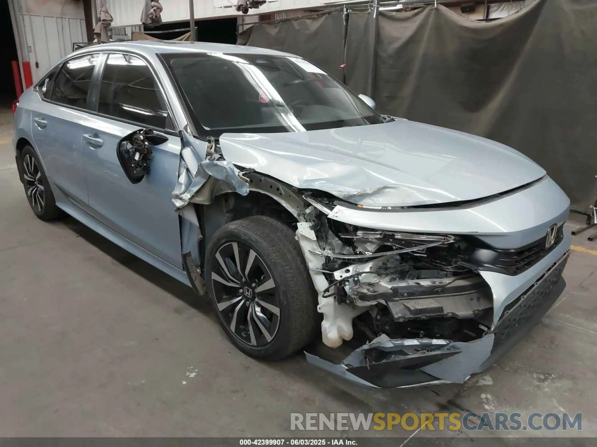 1 Photograph of a damaged car 2HGFE1F72PH302984 HONDA CIVIC 2023