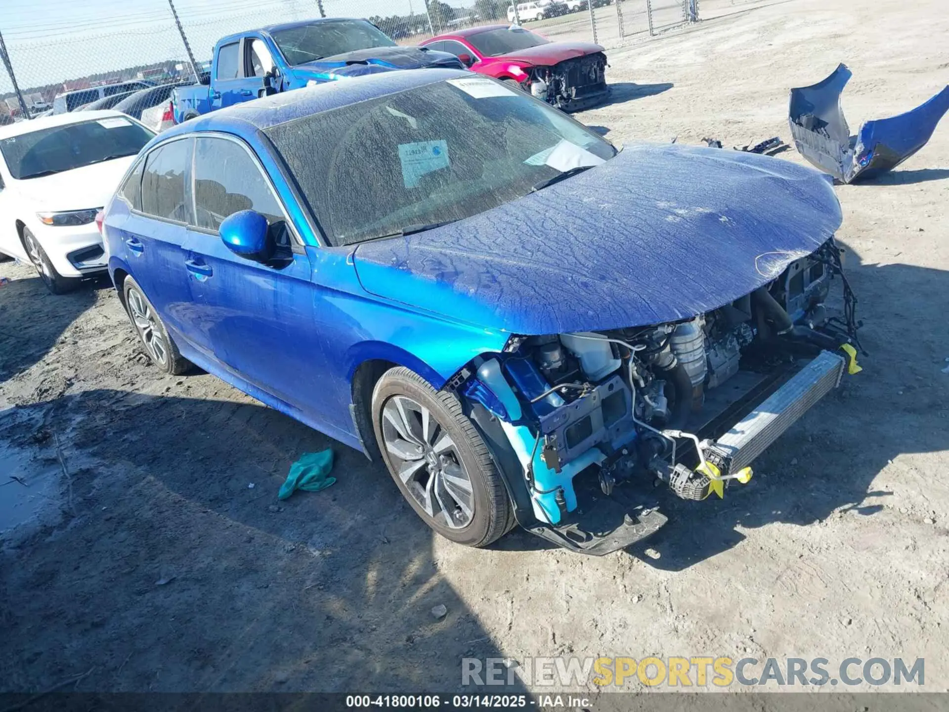 1 Photograph of a damaged car 2HGFE1F72PH304220 HONDA CIVIC 2023
