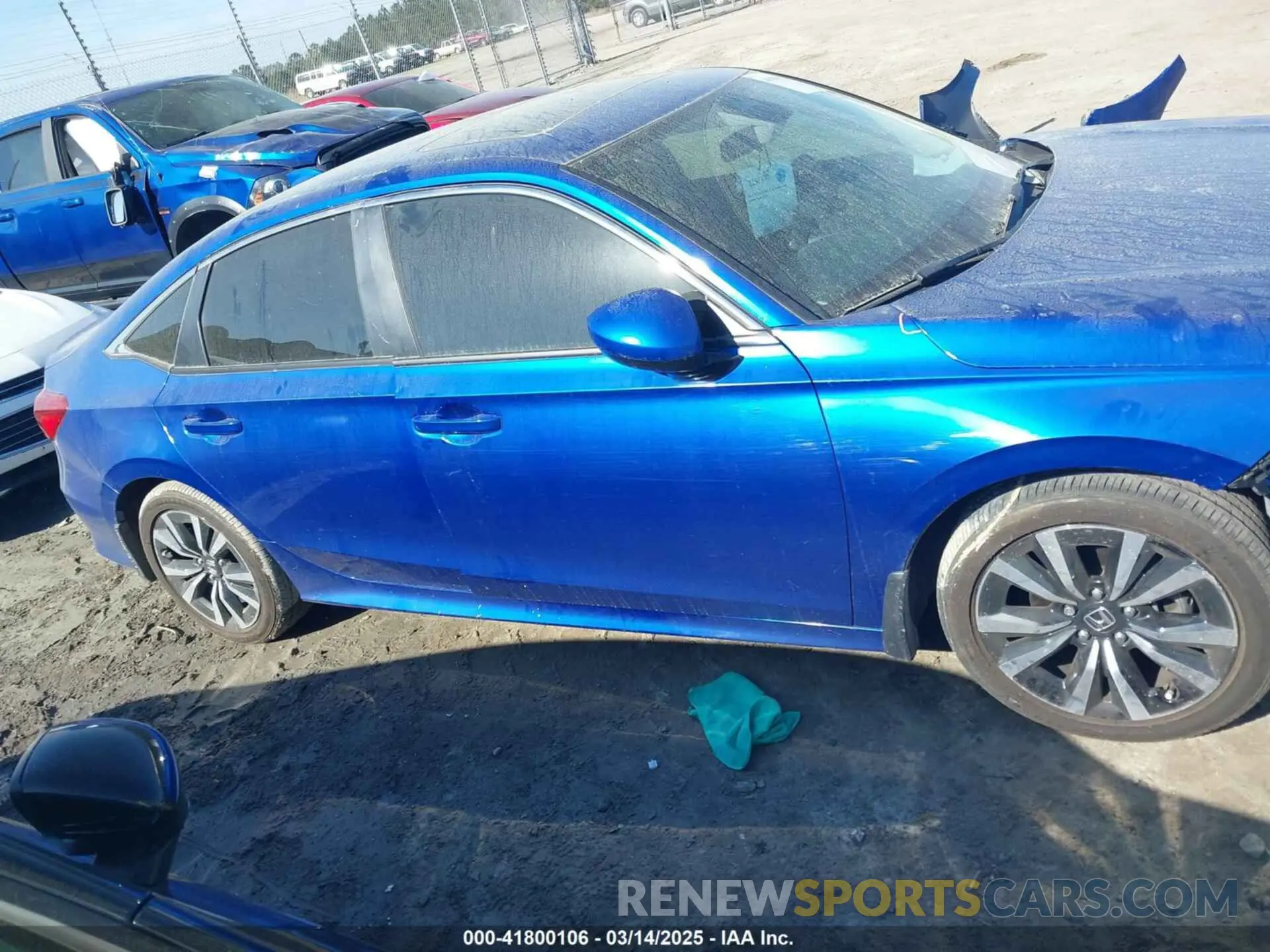 14 Photograph of a damaged car 2HGFE1F72PH304220 HONDA CIVIC 2023
