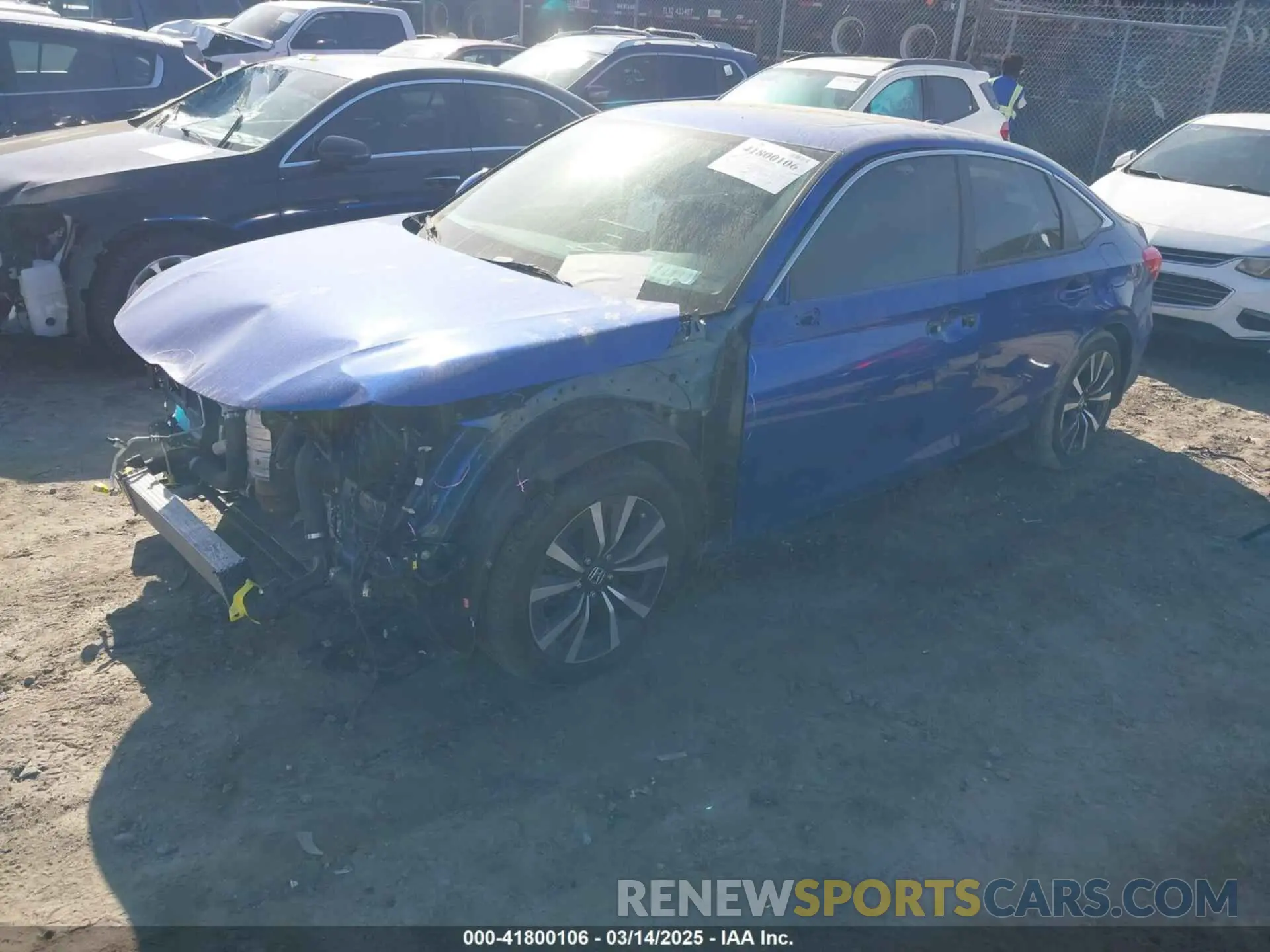 2 Photograph of a damaged car 2HGFE1F72PH304220 HONDA CIVIC 2023