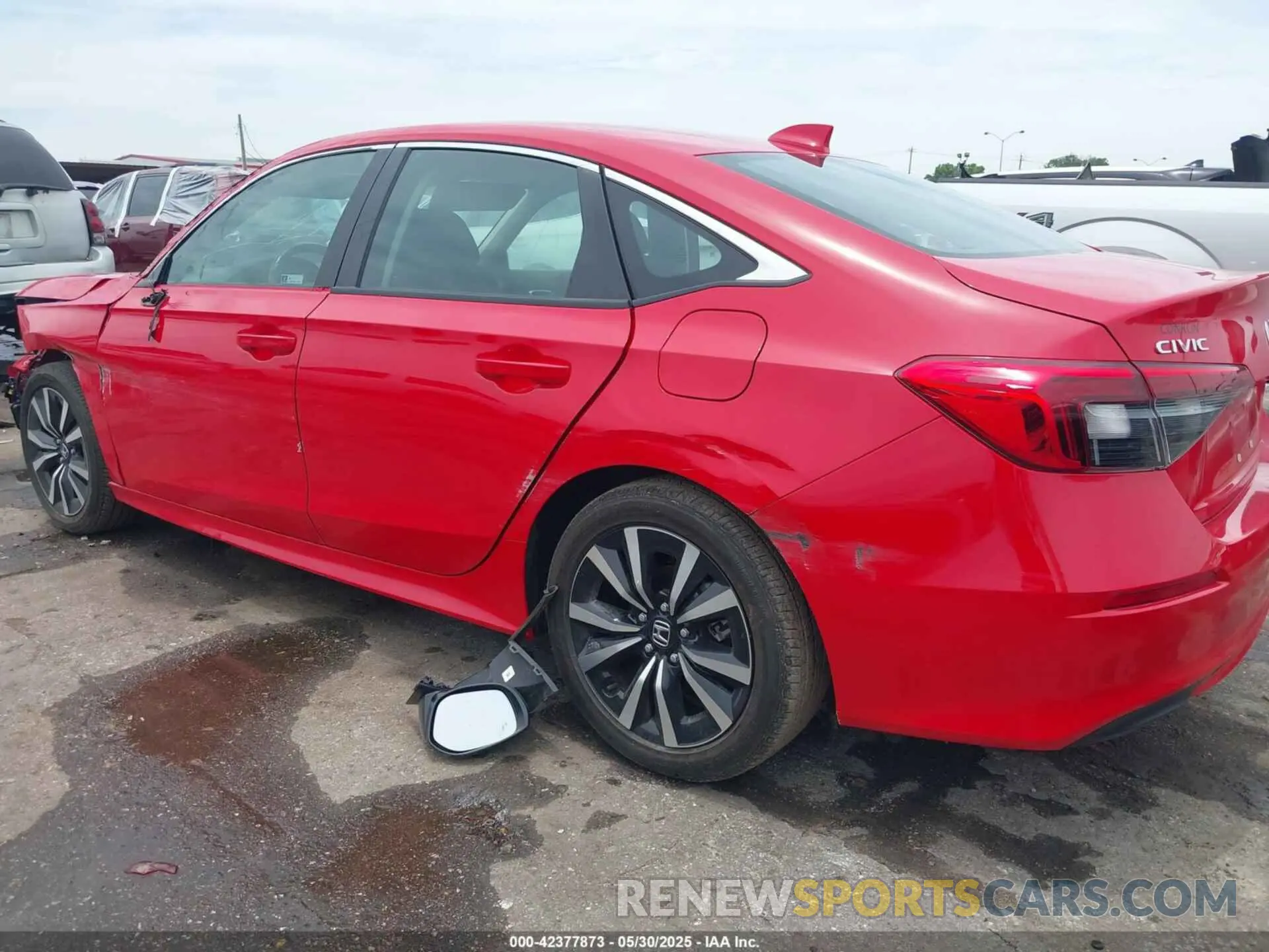 3 Photograph of a damaged car 2HGFE1F72PH309952 HONDA CIVIC 2023