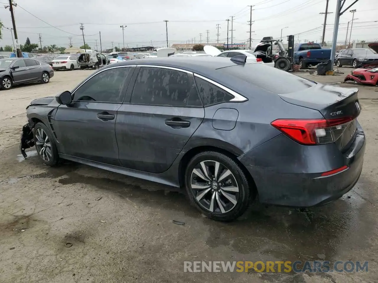 2 Photograph of a damaged car 2HGFE1F72PH312995 HONDA CIVIC 2023