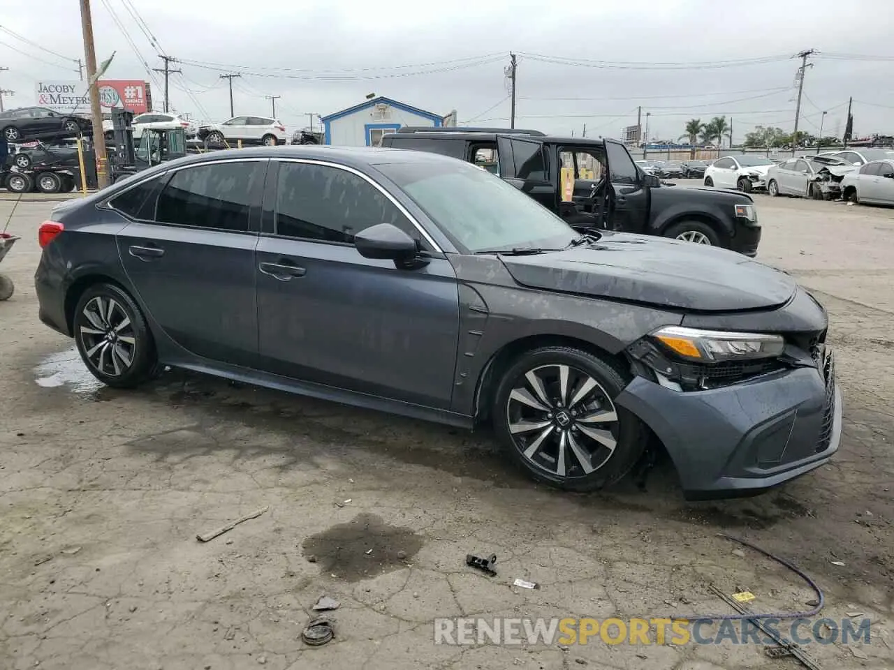 4 Photograph of a damaged car 2HGFE1F72PH312995 HONDA CIVIC 2023