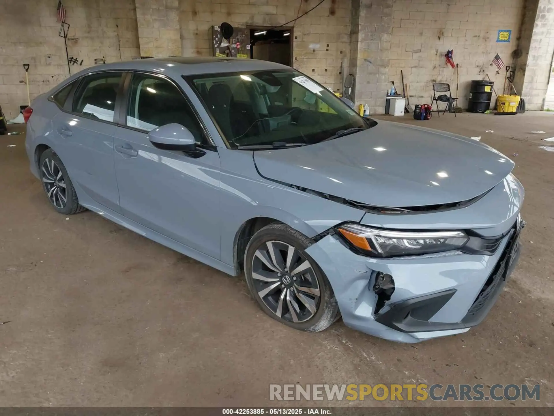 1 Photograph of a damaged car 2HGFE1F72PH319672 HONDA CIVIC 2023