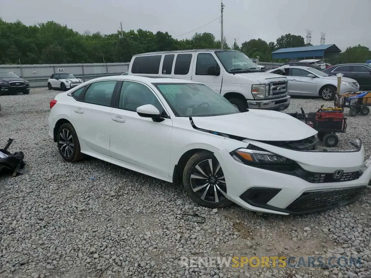 4 Photograph of a damaged car 2HGFE1F72PH323768 HONDA CIVIC 2023