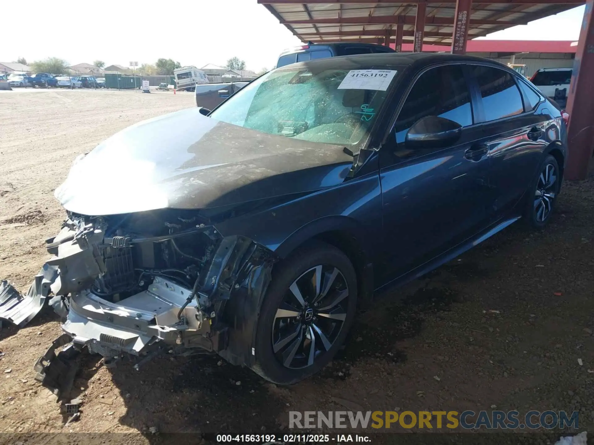 2 Photograph of a damaged car 2HGFE1F73PH304257 HONDA CIVIC 2023